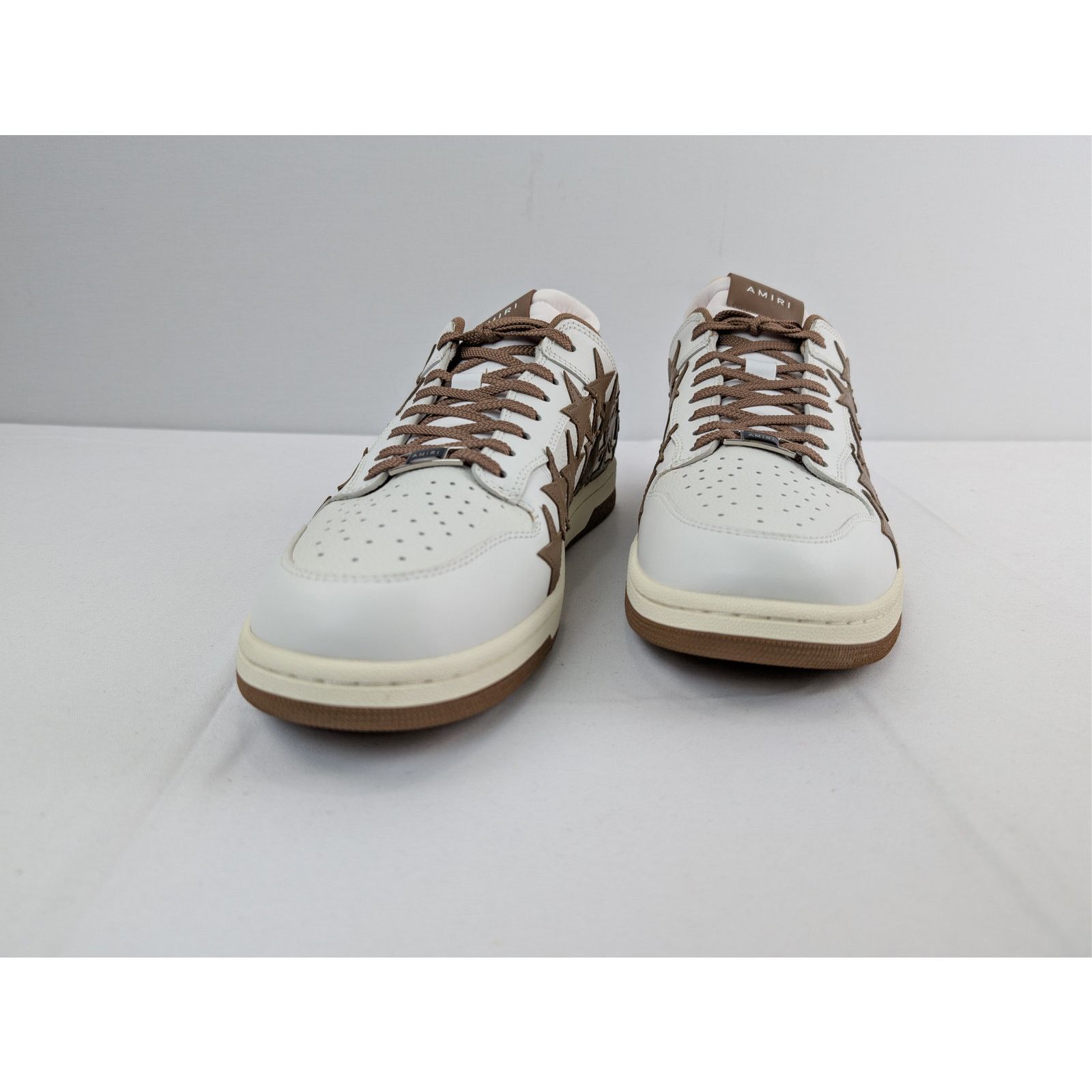 Amiri o1rshd1 Stars Low top sneakers in White/Brown 47 Size US 14 / EU 47 - 7 Thumbnail