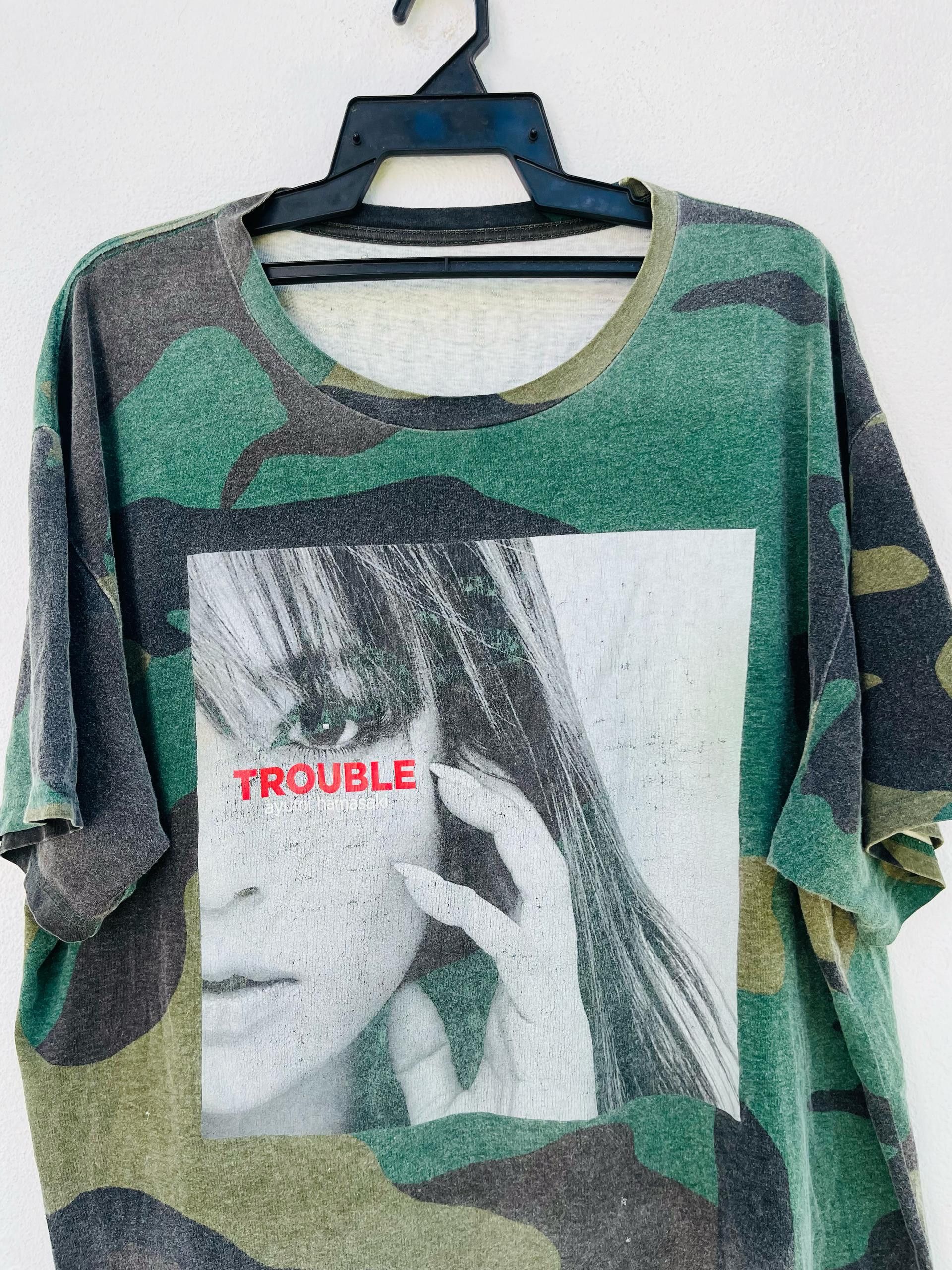 Band Tees × Vintage Vintage Ayumi Hamasaki Truoble Live Tour 2018 Shirt Size US XL / EU 56 / 4 - 3 Thumbnail