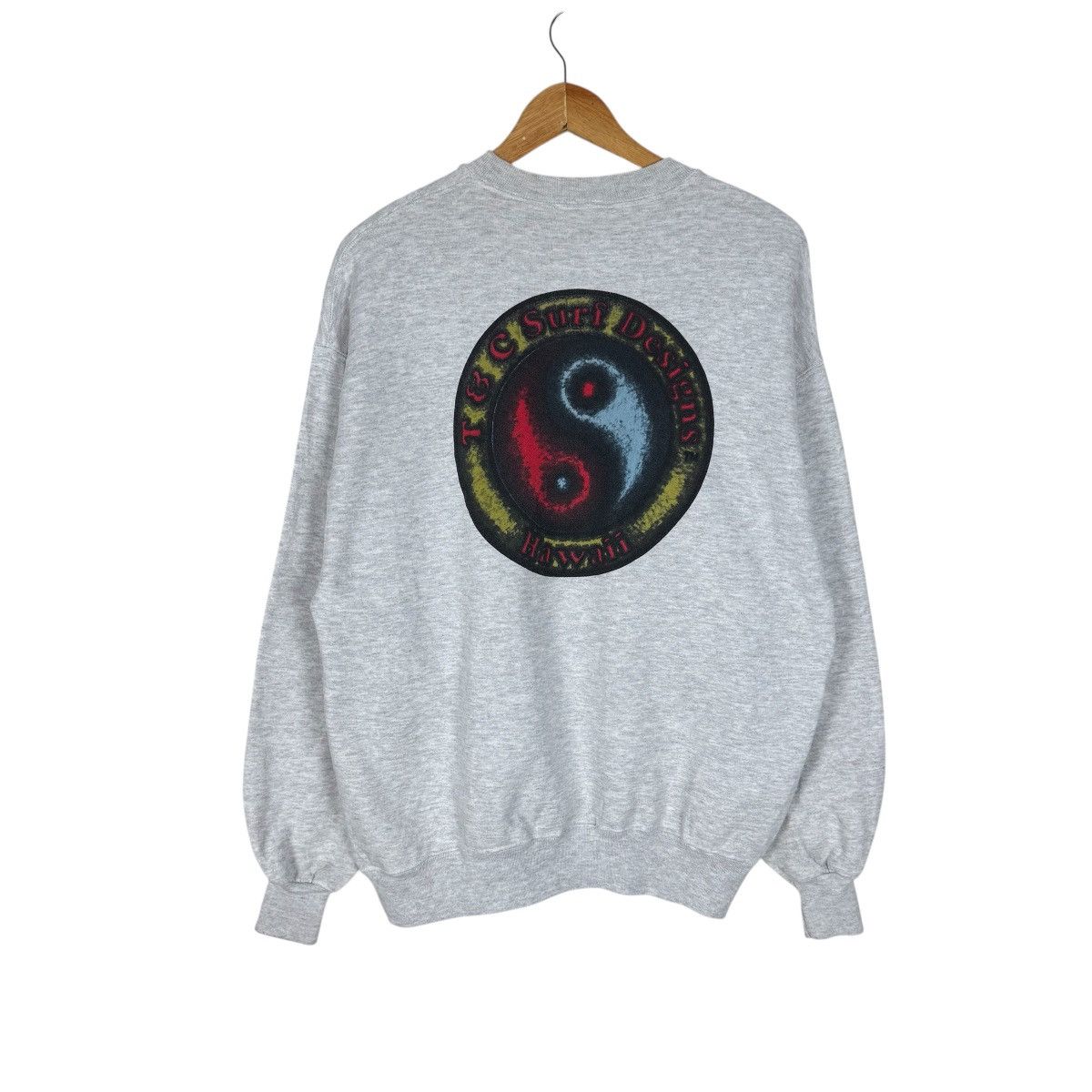 Vintage 🌟VTG 90s T & C SURF HAWAII SWEATSHIRTS Size US L / EU 52-54 / 3 - 7 Thumbnail