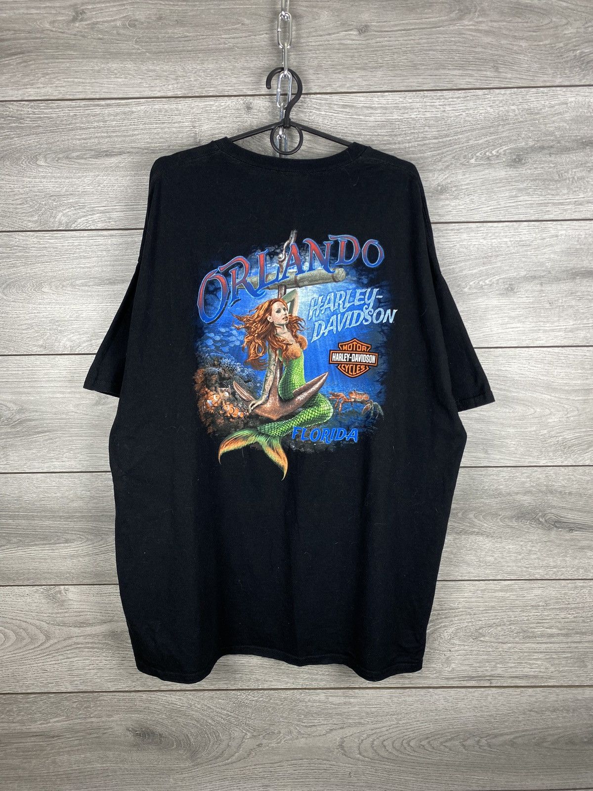 Harley Davidson Harley Davidson Orlando Big Print T Shirt Tee Size US XXL / EU 58 / 5 - 8 Thumbnail