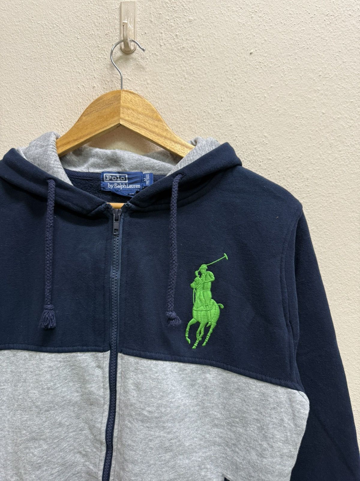 Polo Ralph Lauren Polo by Ralph Lauren Two Tone Colour Zip Up Sweater Hoodie Size US S / EU 44-46 / 1 - 16 Thumbnail