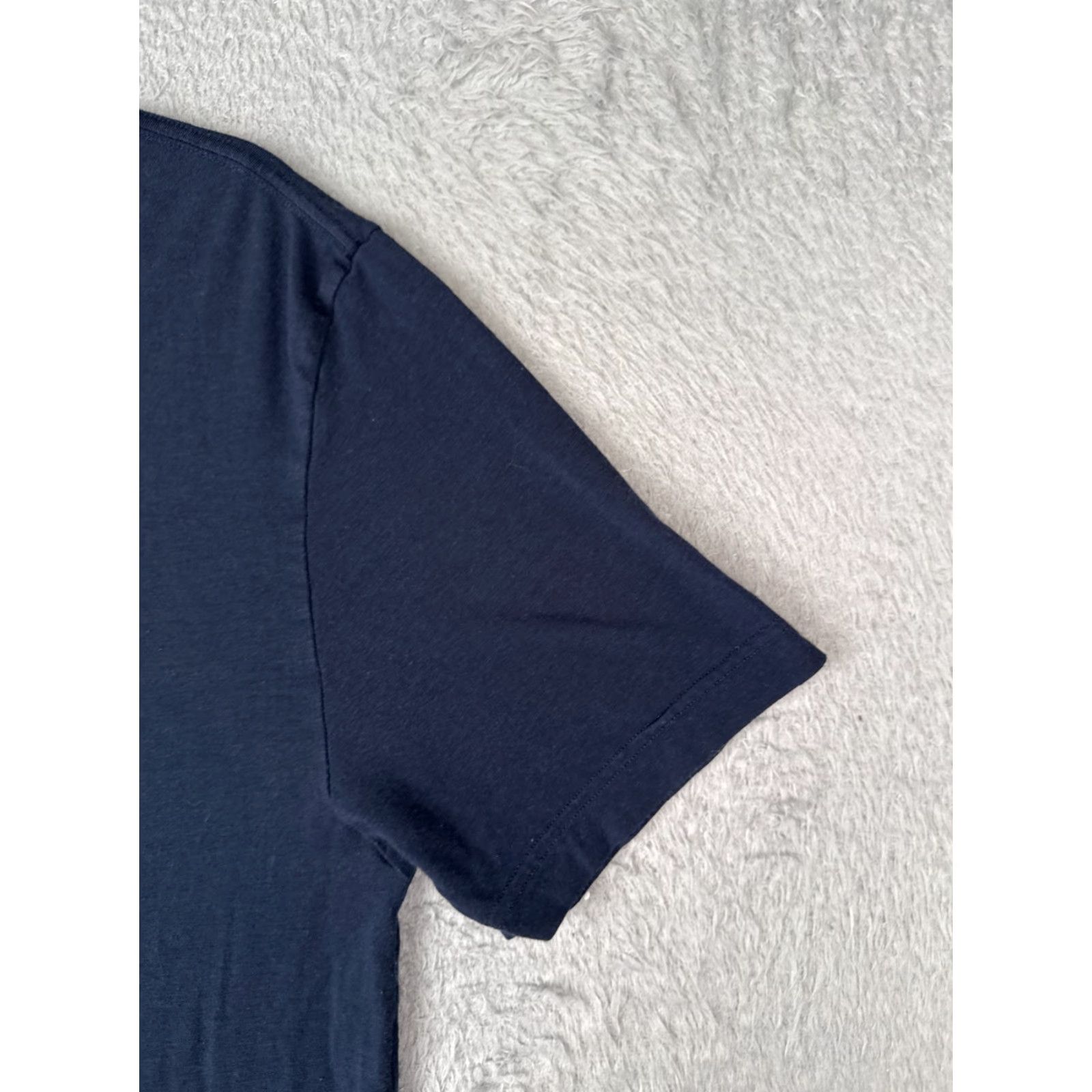 Tommy Hilfiger Tommy Hilfiger Shirt Adult Large Blue Short Sleeve 100% Cotton Crew Neck Logo Size US L / EU 52-54 / 3 - 2 Thumbnail