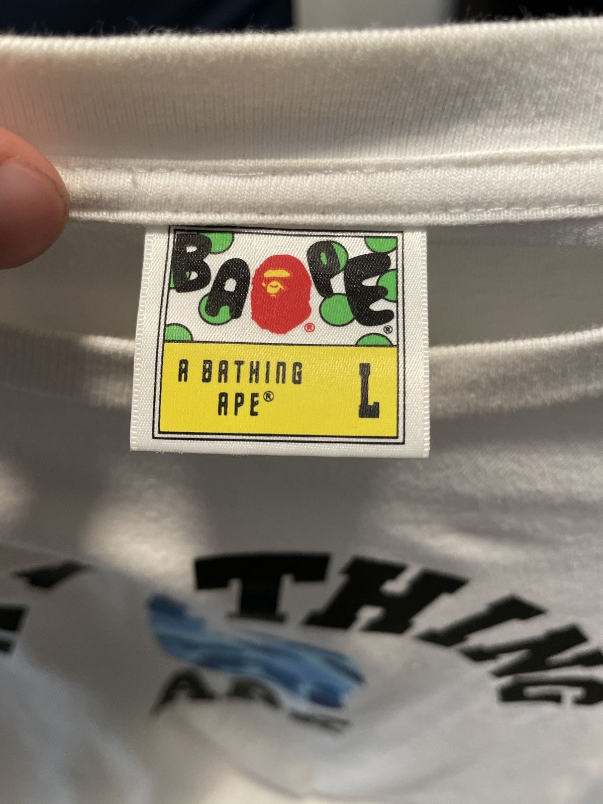 Bape ABC Camo College Tee Size US L / EU 52-54 / 3 - 4 Thumbnail