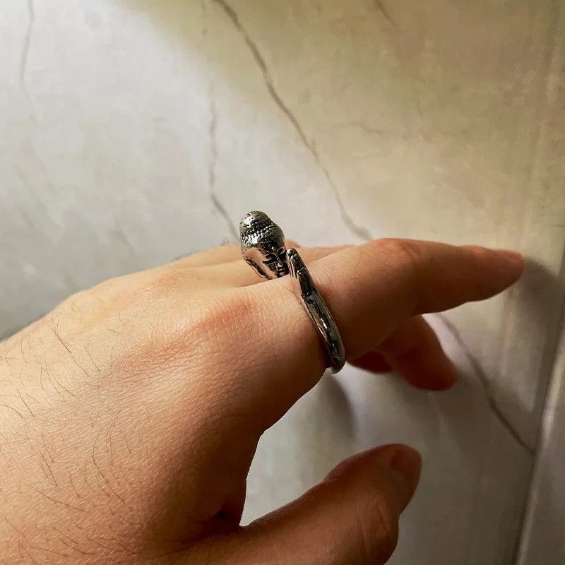 Japanese Brand × Jewelry × Vintage Praying Hands Ring Size ONE SIZE - 6 Thumbnail