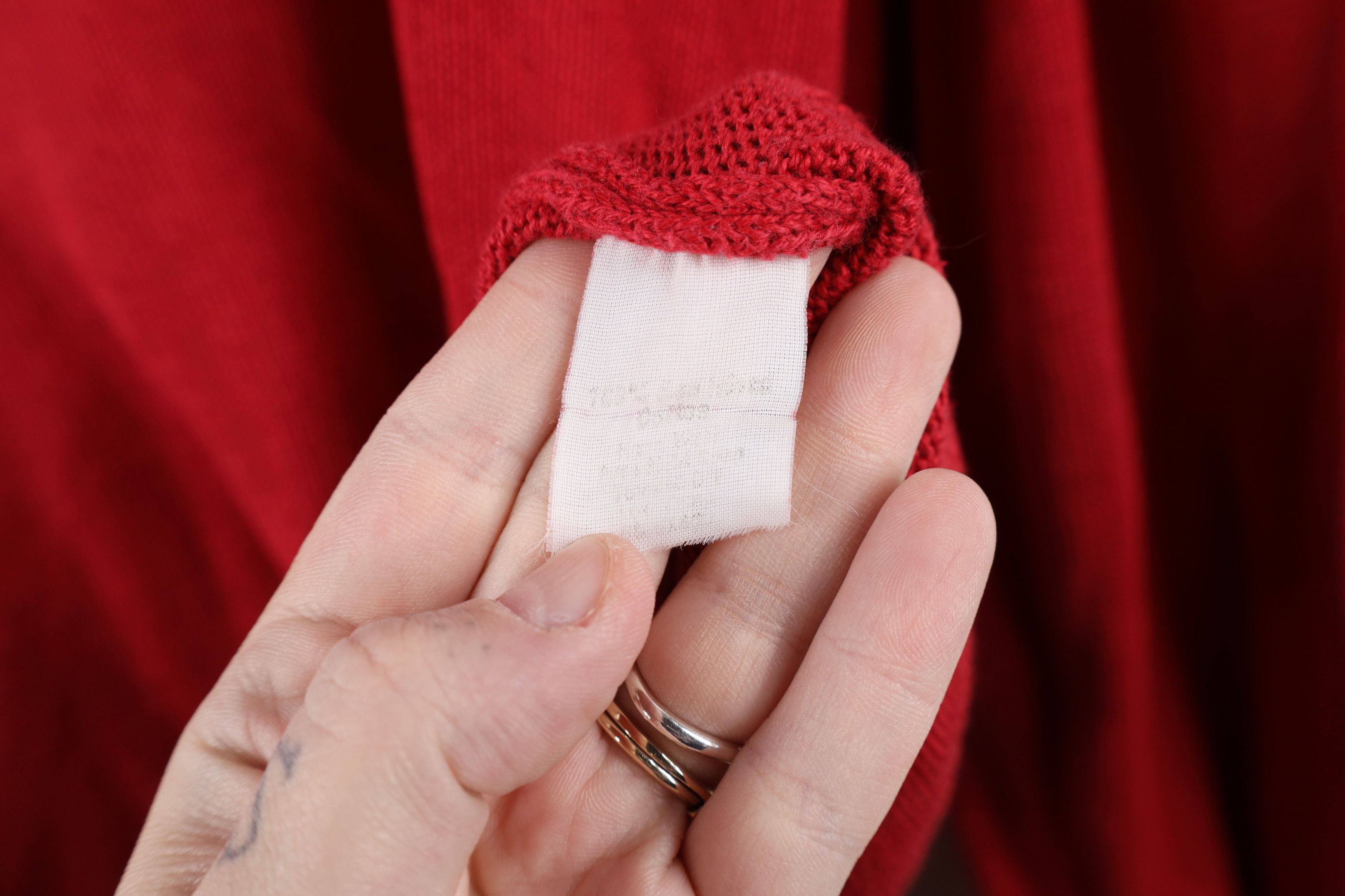 L.L. Bean × Vintage Vintage 90s LL Bean Lightweight V-Neck Sweater Silk Blend Size US L / EU 52-54 / 3 - 8 Thumbnail