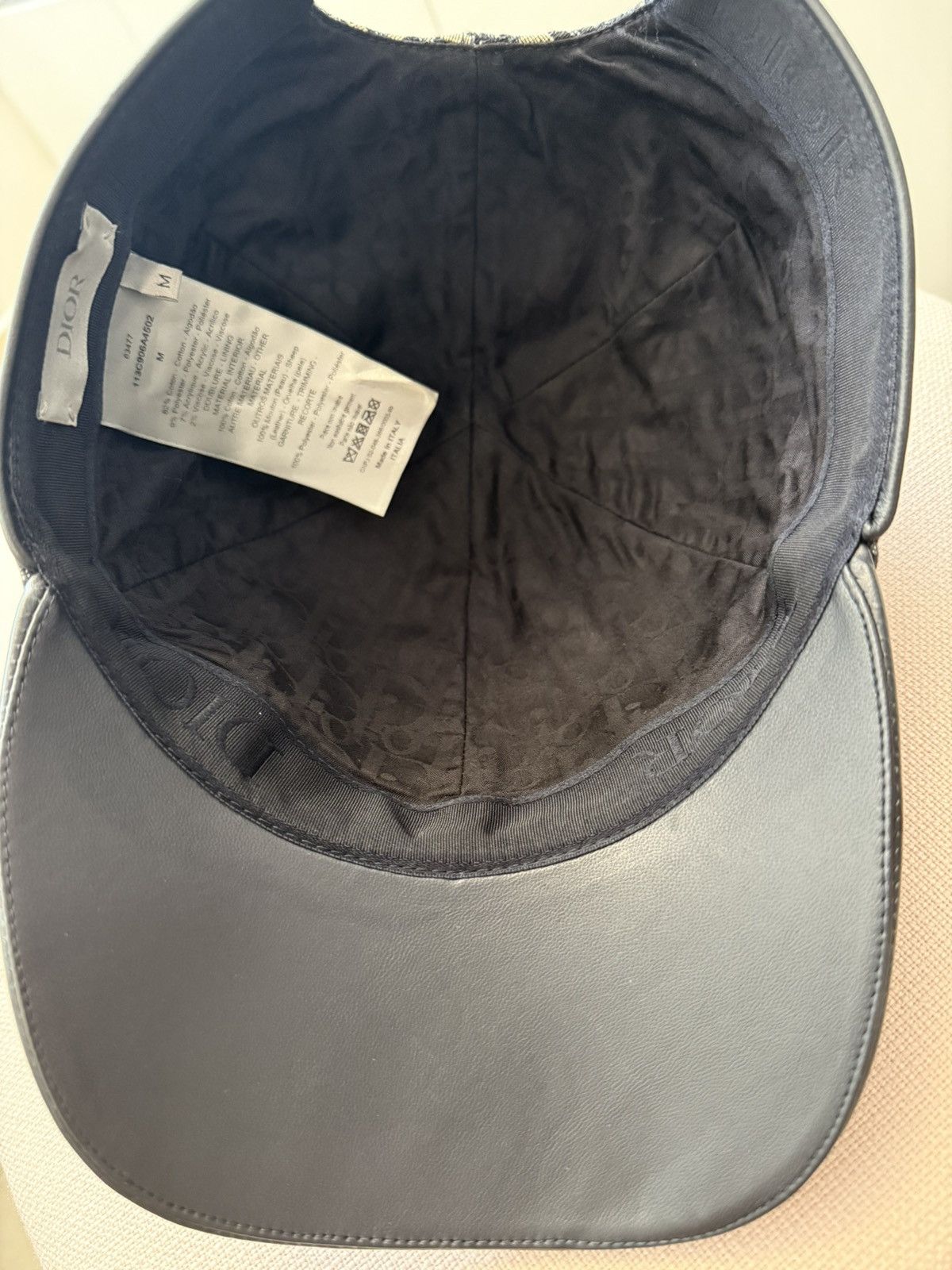 Dior Dior oblique baseball cap M Size 34 - 6 Thumbnail