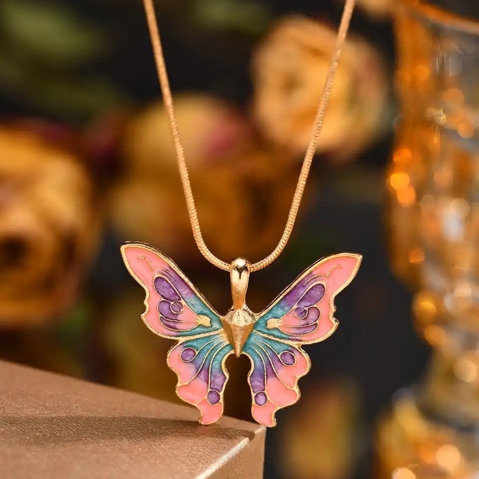Other Vivid Butterfly Necklace Size ONE SIZE - 1 Thumbnail
