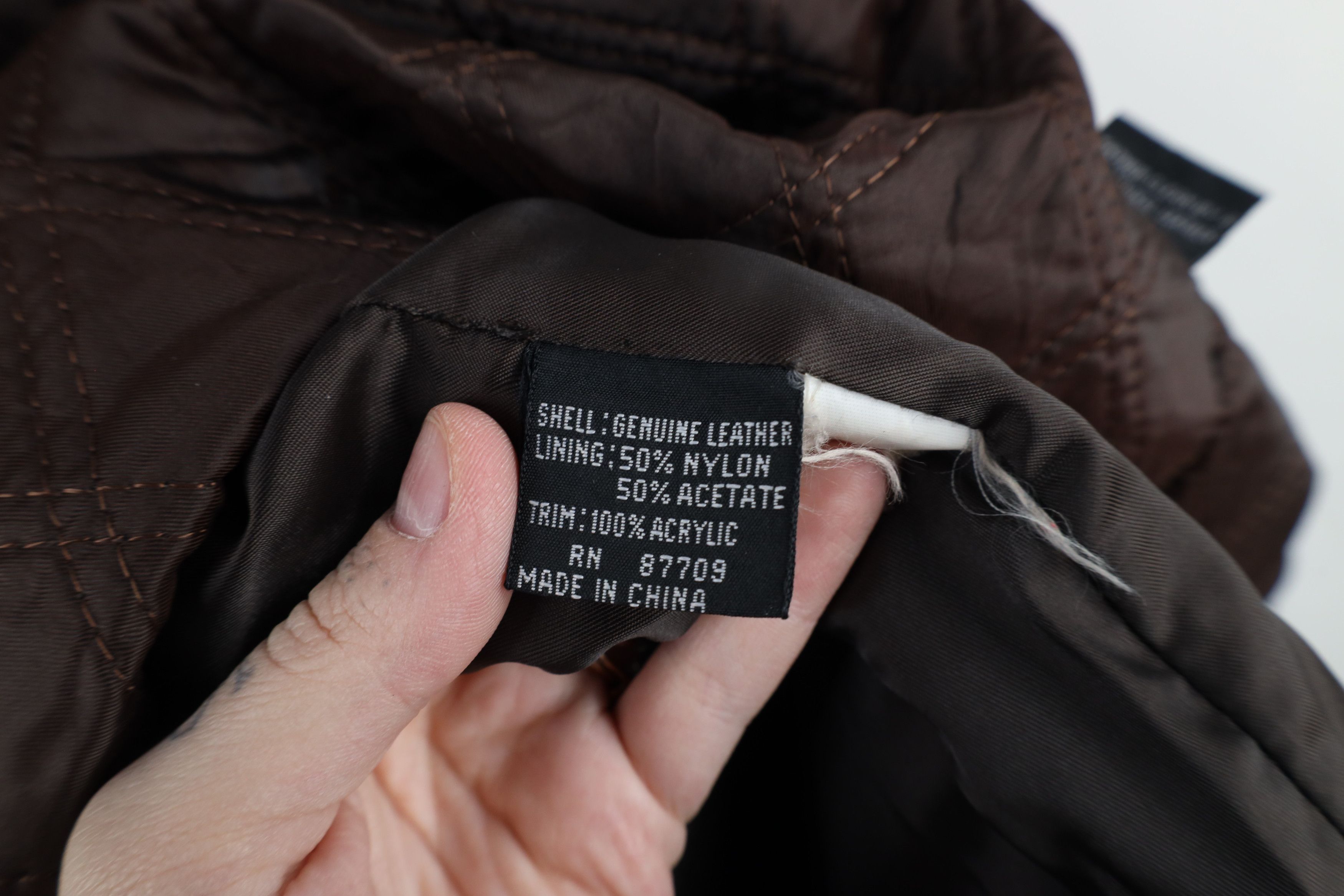 Vintage Vintage 90s Streetwear Belted Leather Motorcycle Jacket Size US XXL / EU 58 / 5 - 11 Thumbnail