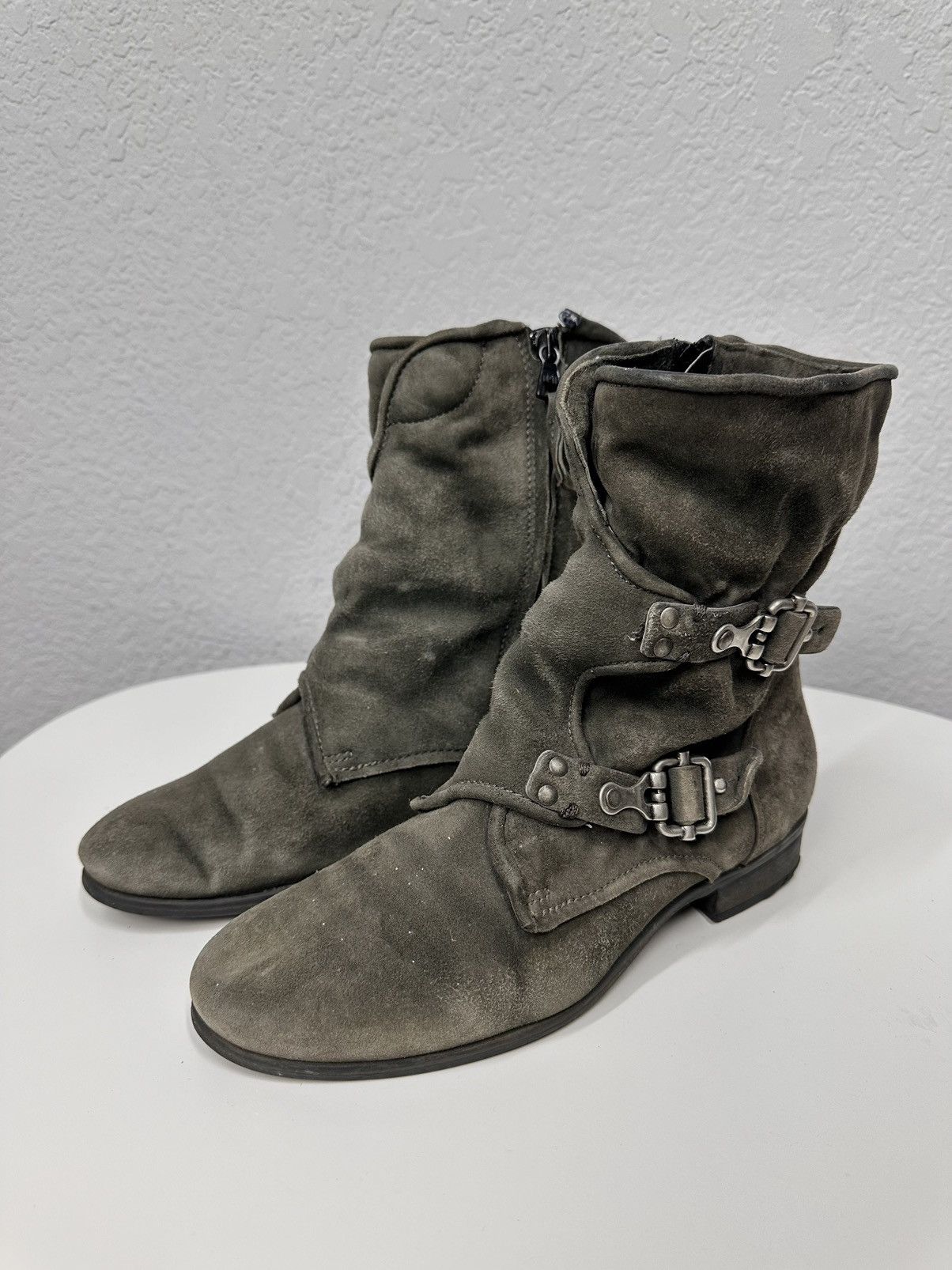 Guidi Vintage Leather Metal AS 98 Cowboys Italy KMRRI RICK owens Size US 8 / IT 38 - 4 Thumbnail