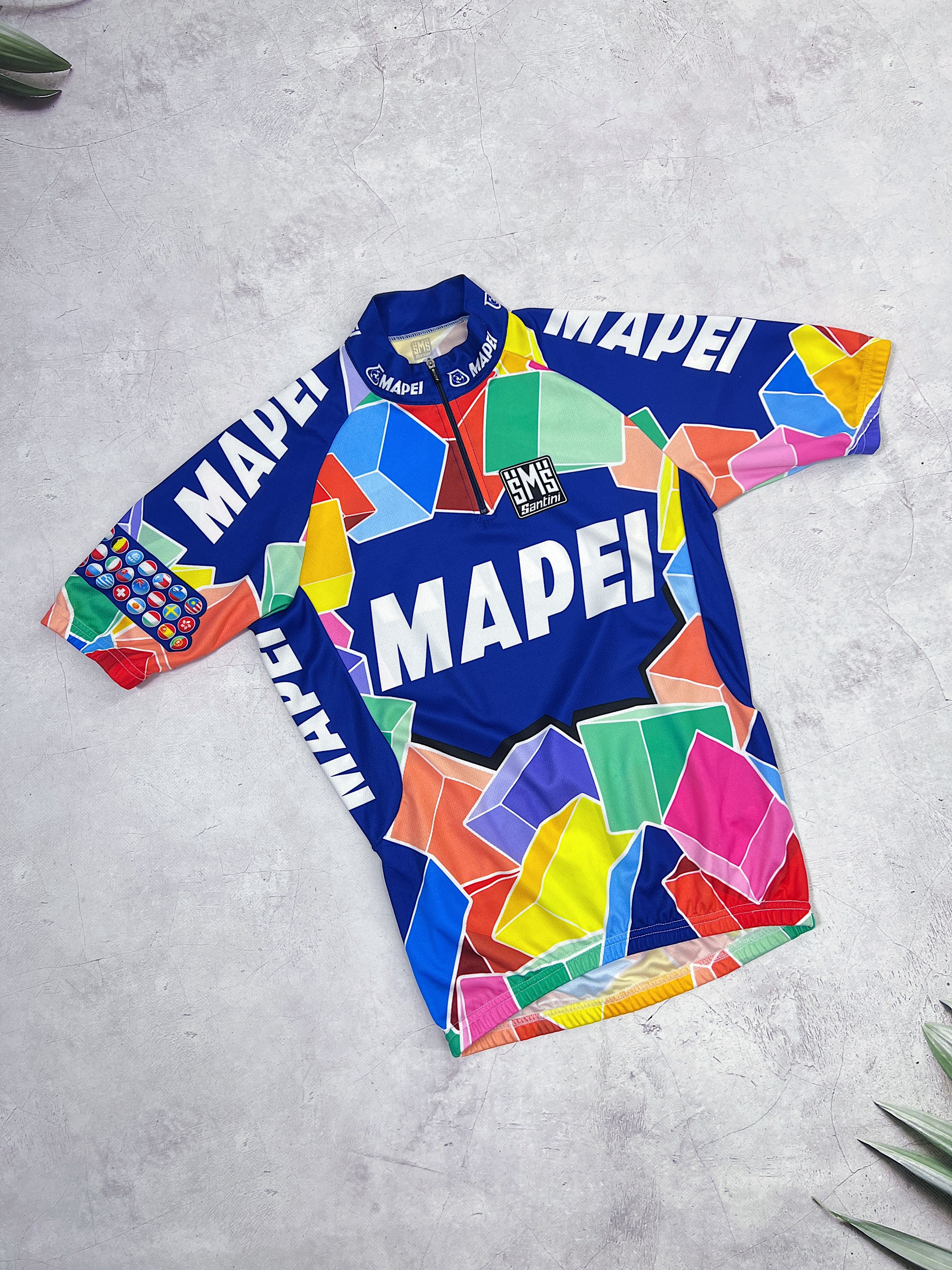 Sports Specialties Santini Mapei Cycling Jersey Italy Size US S / EU 44-46 / 1 - 1 Thumbnail