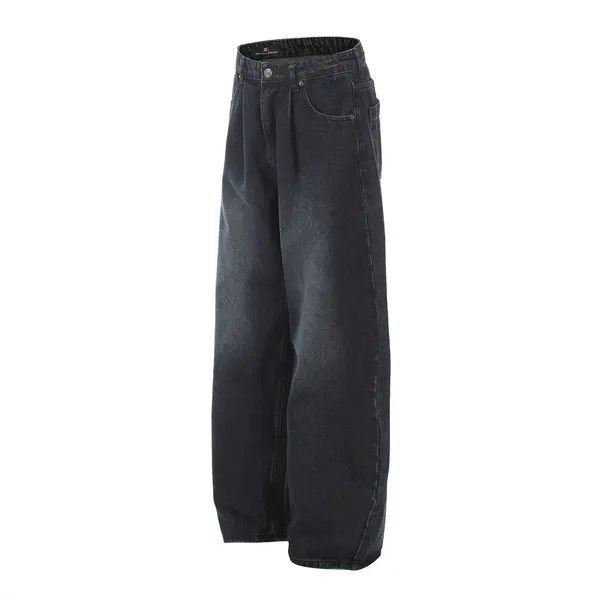 Japanese Brand Rumi American hip-hop retro washed distressed scimitar jeans Size US 32 / EU 48 - 8 Thumbnail
