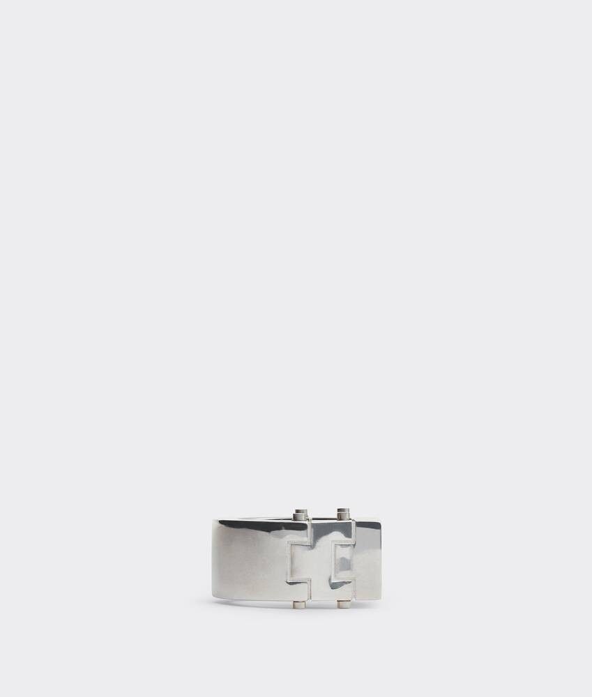 Bottega Veneta o1n1vont1124 Size: 13 / Ring in Pink/Silver Size ONE SIZE - 2 Thumbnail