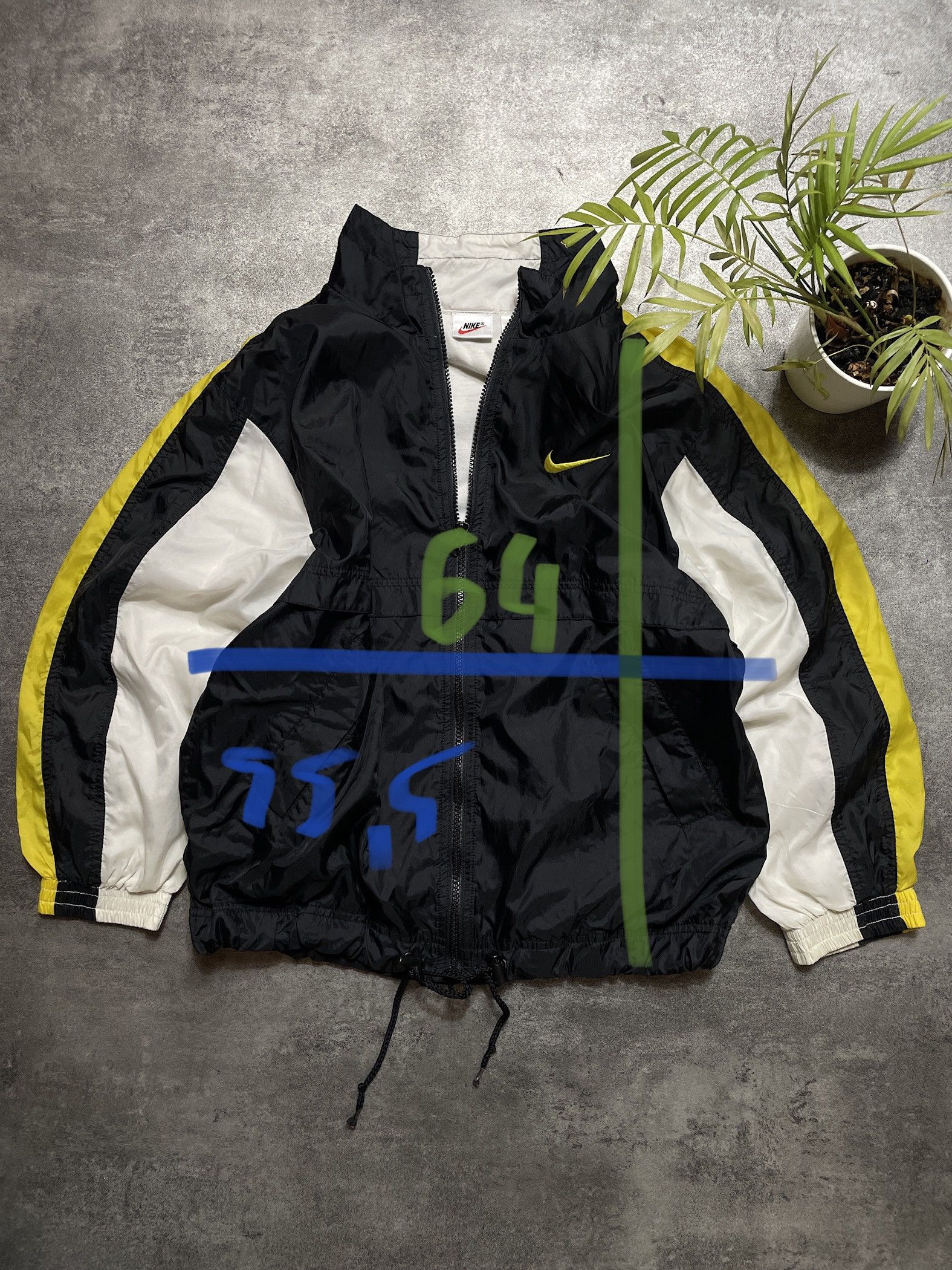 Nike ❗️RARE❗️Nike Vintage 90s Sweatshirt Zip Boxy Fit Rare Swoosh Size US XS / EU 42 / 0 - 15 Thumbnail