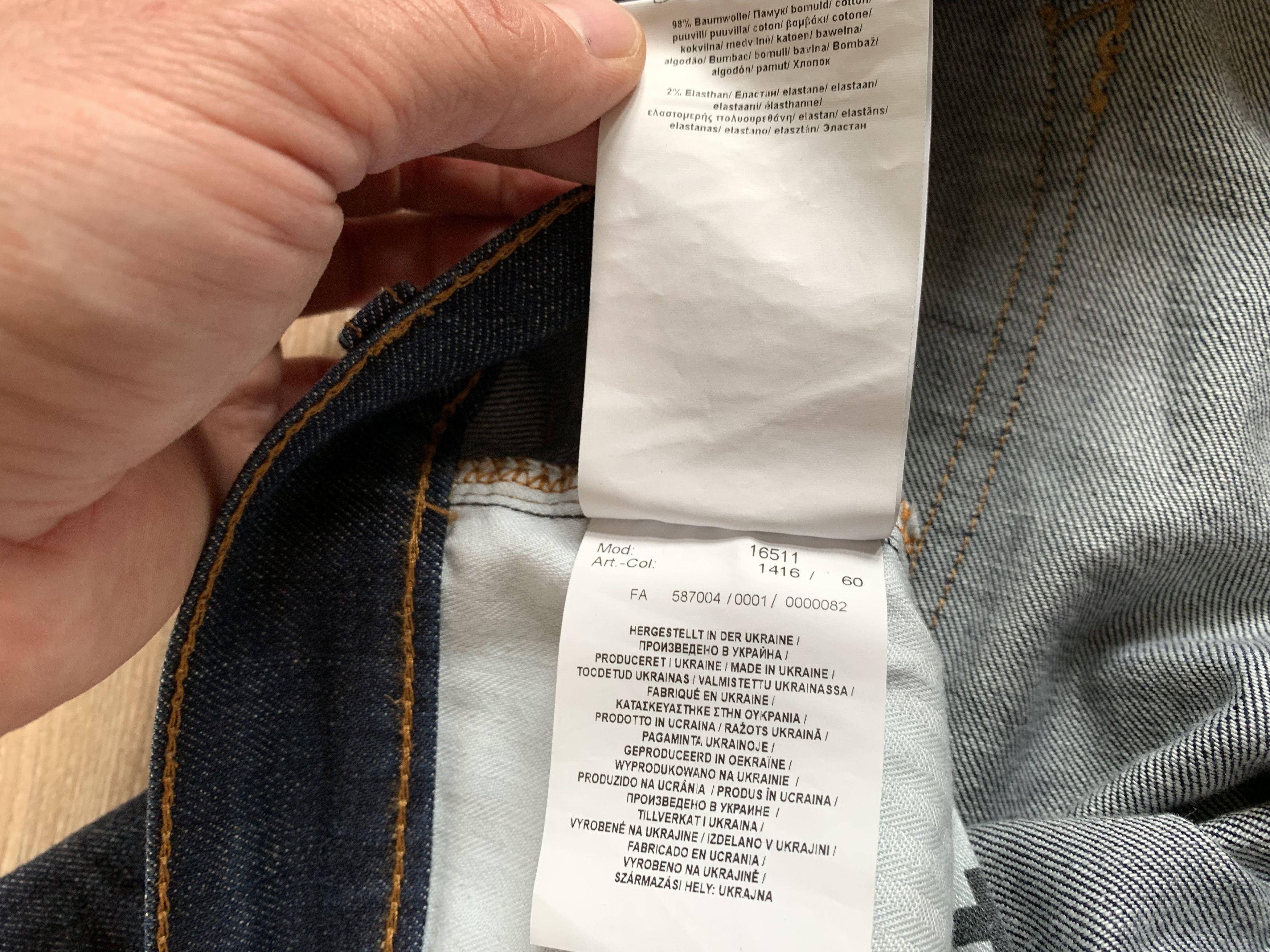Baldessarini × Designer Baldessarini Jeans John Slim Fit Mid Rise Size US 36 / EU 52 - 10 Thumbnail