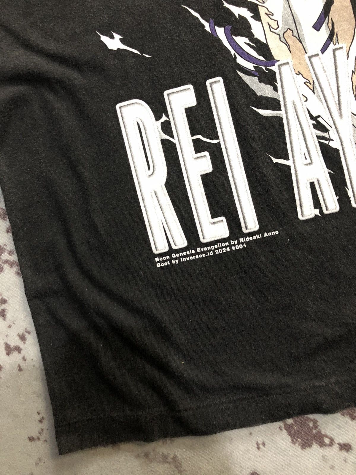 Anime × Vintage Rare Rei Ayanami Anime Tee Japanese Size US XL / EU 56 / 4 - 6 Thumbnail
