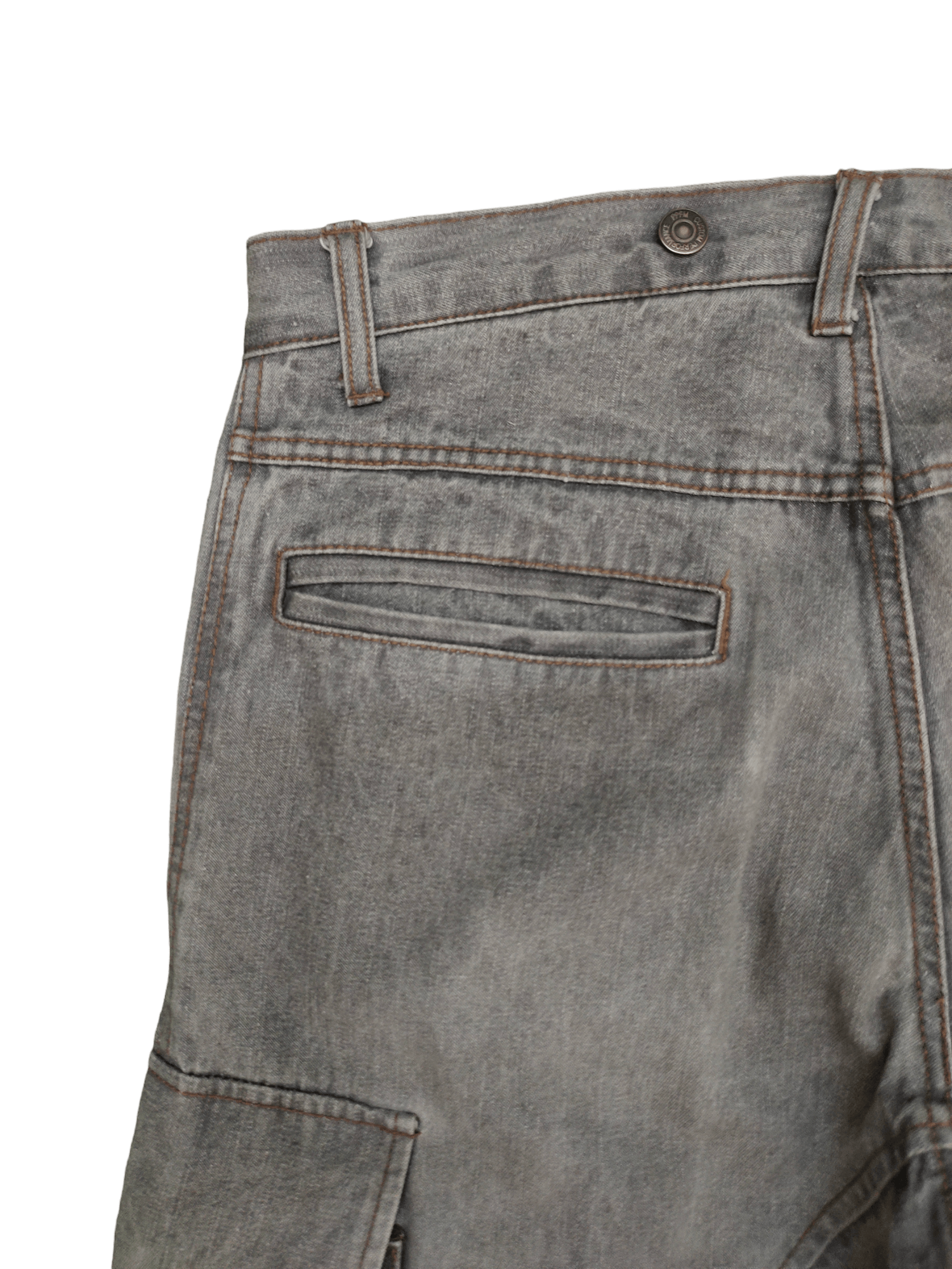 PPFM PPFM Multi Pocket Cargo Denim Baggy Pants Size US 32 / EU 48 - 13 Thumbnail