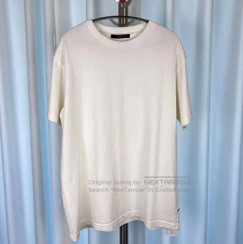 Louis Vuitton Louis Vuitton White Cotton Men's T-Shirt . Size US M / EU 48-50 / 2 - 1 Thumbnail