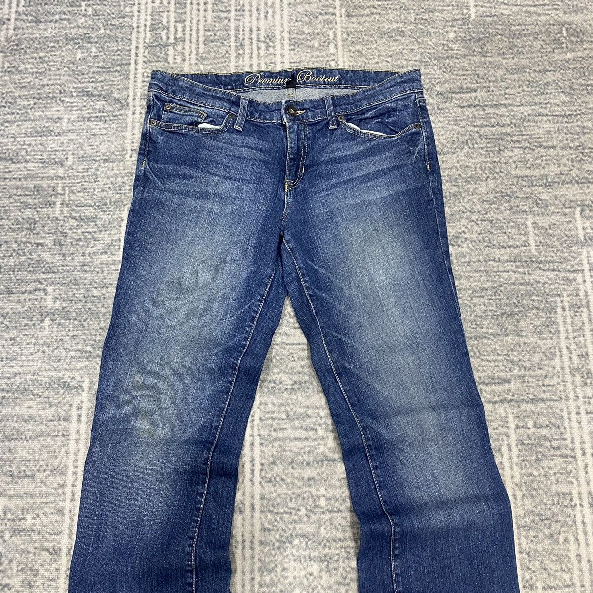 Hysteric Glamour × Japanese Brand × Le Grande Bleu (L.G.B.) Flare☠️ Gap Premium Washed Bootcut Jeans Cowboy Punk 90s Size US 35 - 3 Thumbnail