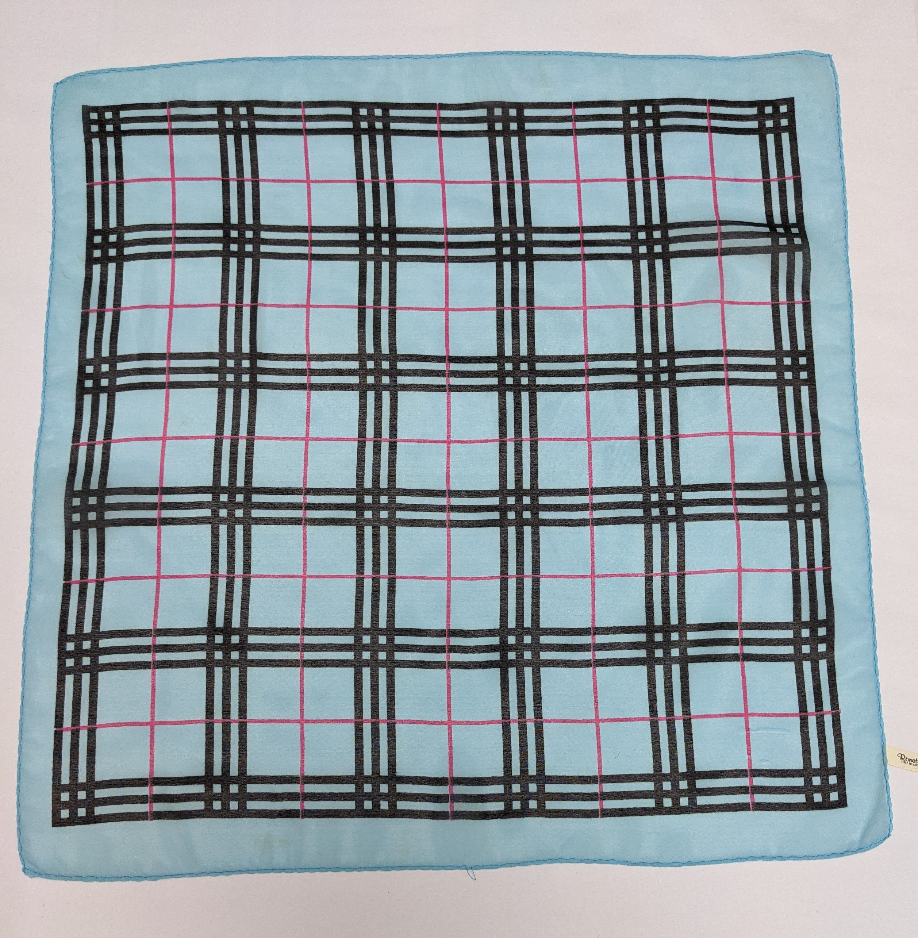 Other Roneto Italy Milano Plaid Handkerchief Size ONE SIZE - 4 Thumbnail