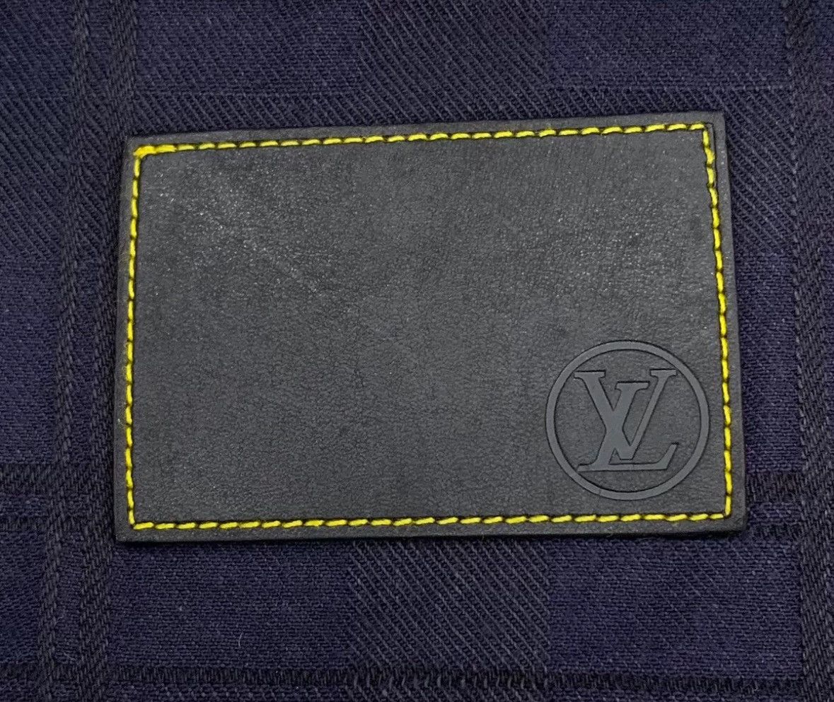 Louis Vuitton Louis Vuitton Lv Color blocked plaid jacket denim jacket Size US M / EU 48-50 / 2 - 5 Thumbnail
