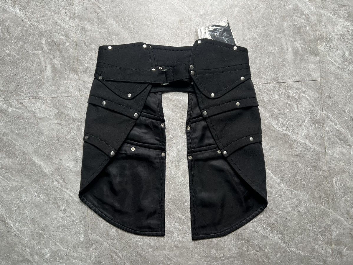 Comme des Garcons Homme Plus CDGHP A/W 16 armor of peace Wool Chaps Size ONE SIZE - 6 Thumbnail