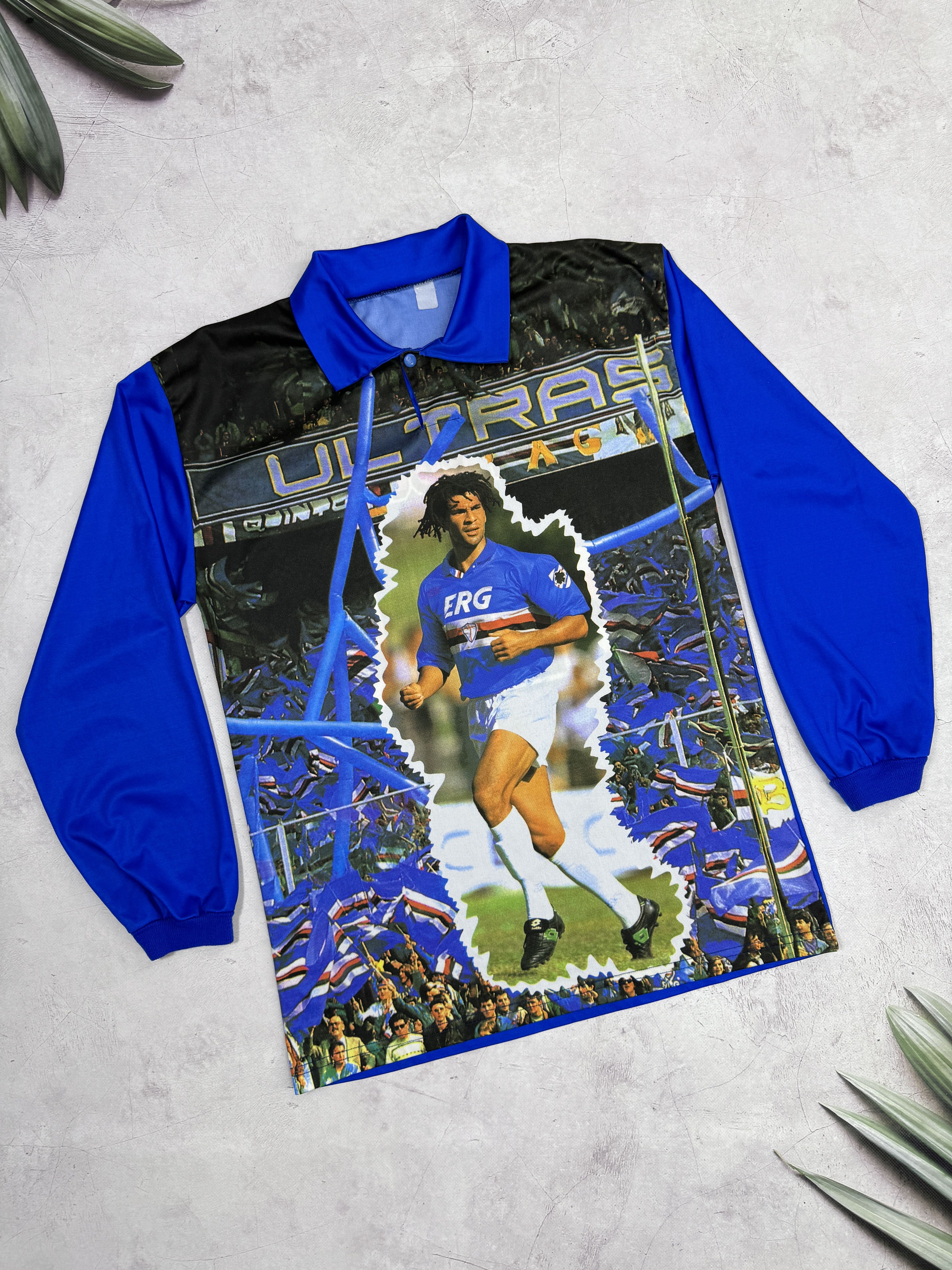 Vintage Vintage Gullit Jersey / Shirt The Power All Over Print Size US M / EU 48-50 / 2 - 1 Thumbnail