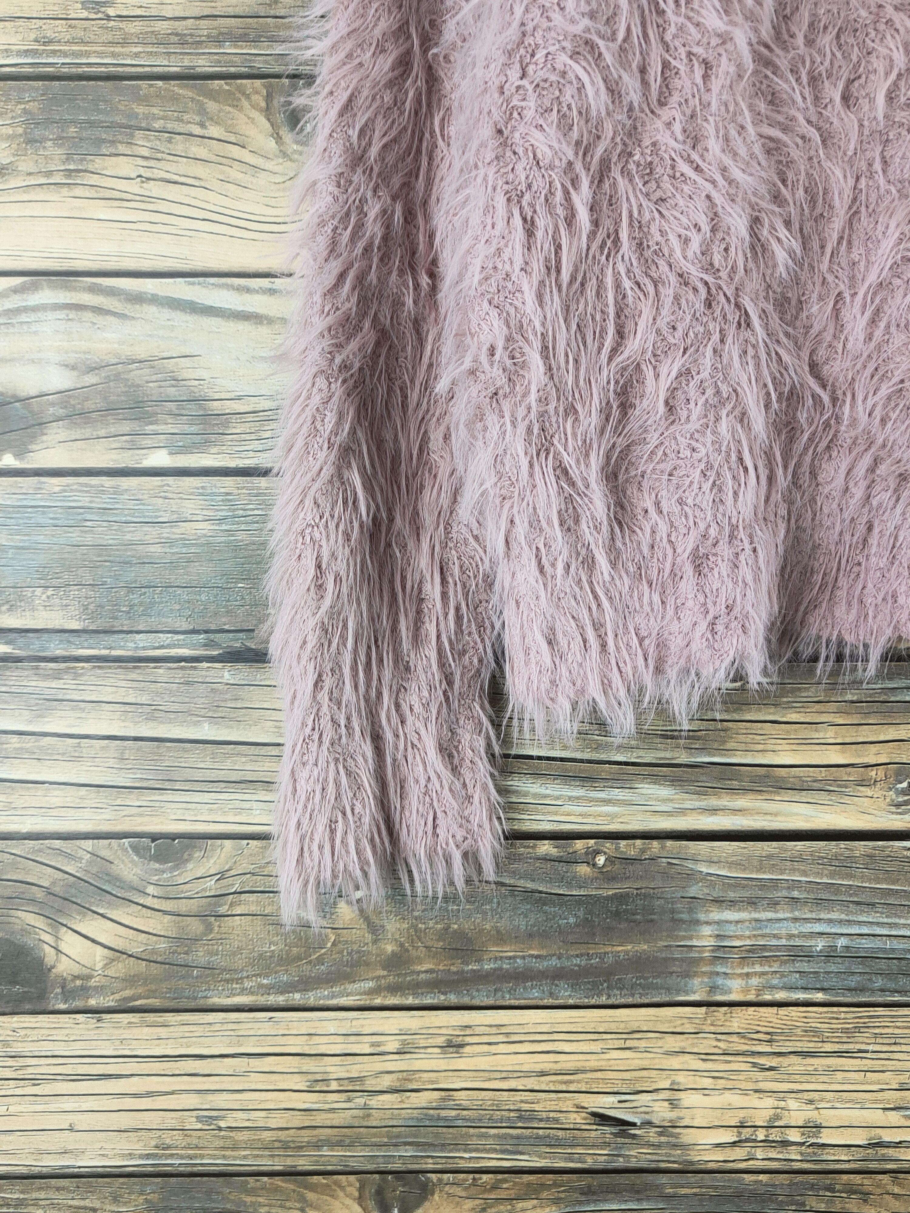 Japanese Brand DL Earth Music & Ecology Pink Fur Mohair Knitwear #46-510 Size US S / EU 44-46 / 1 - 4 Thumbnail