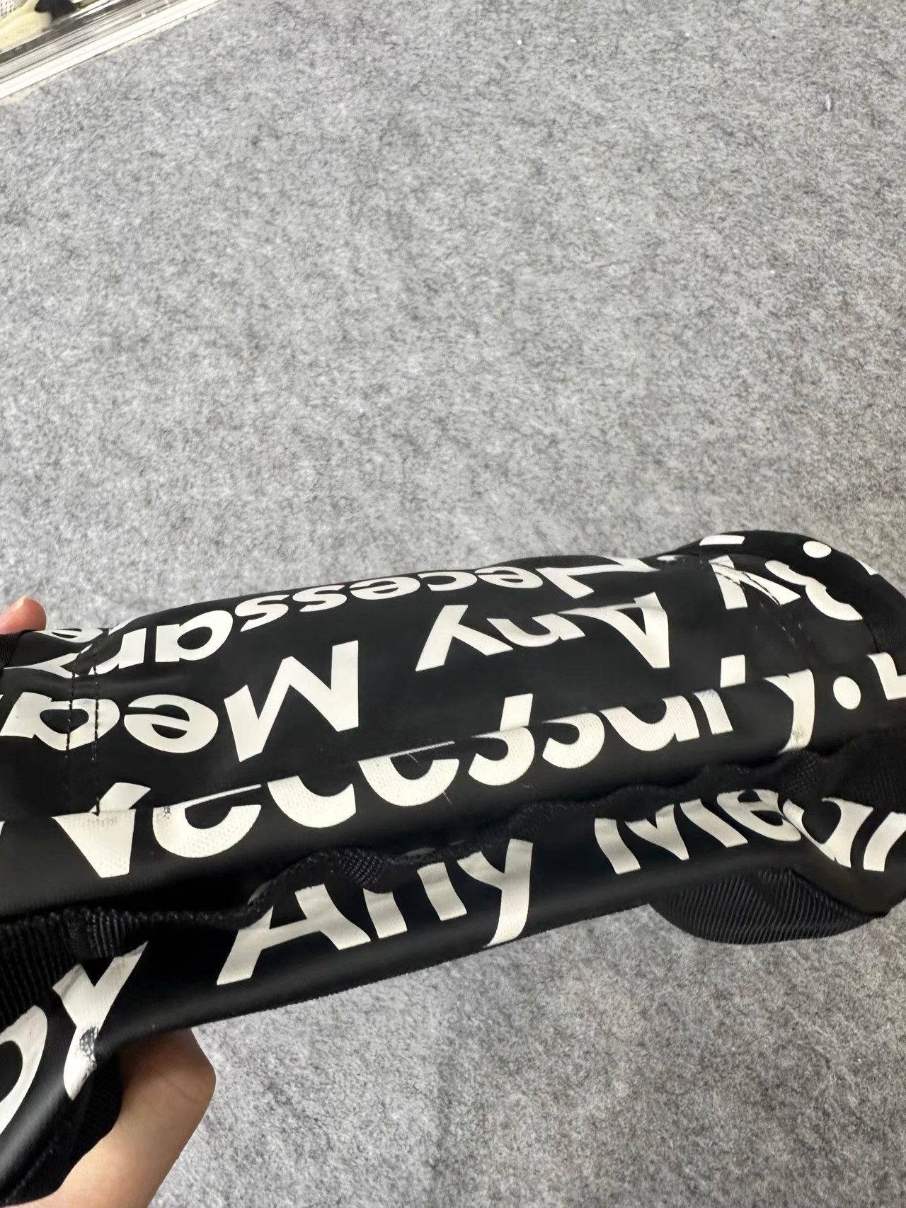 Supreme Supreme TNF Black Graphic Wash Bag K36 Size ONE SIZE - 3 Thumbnail
