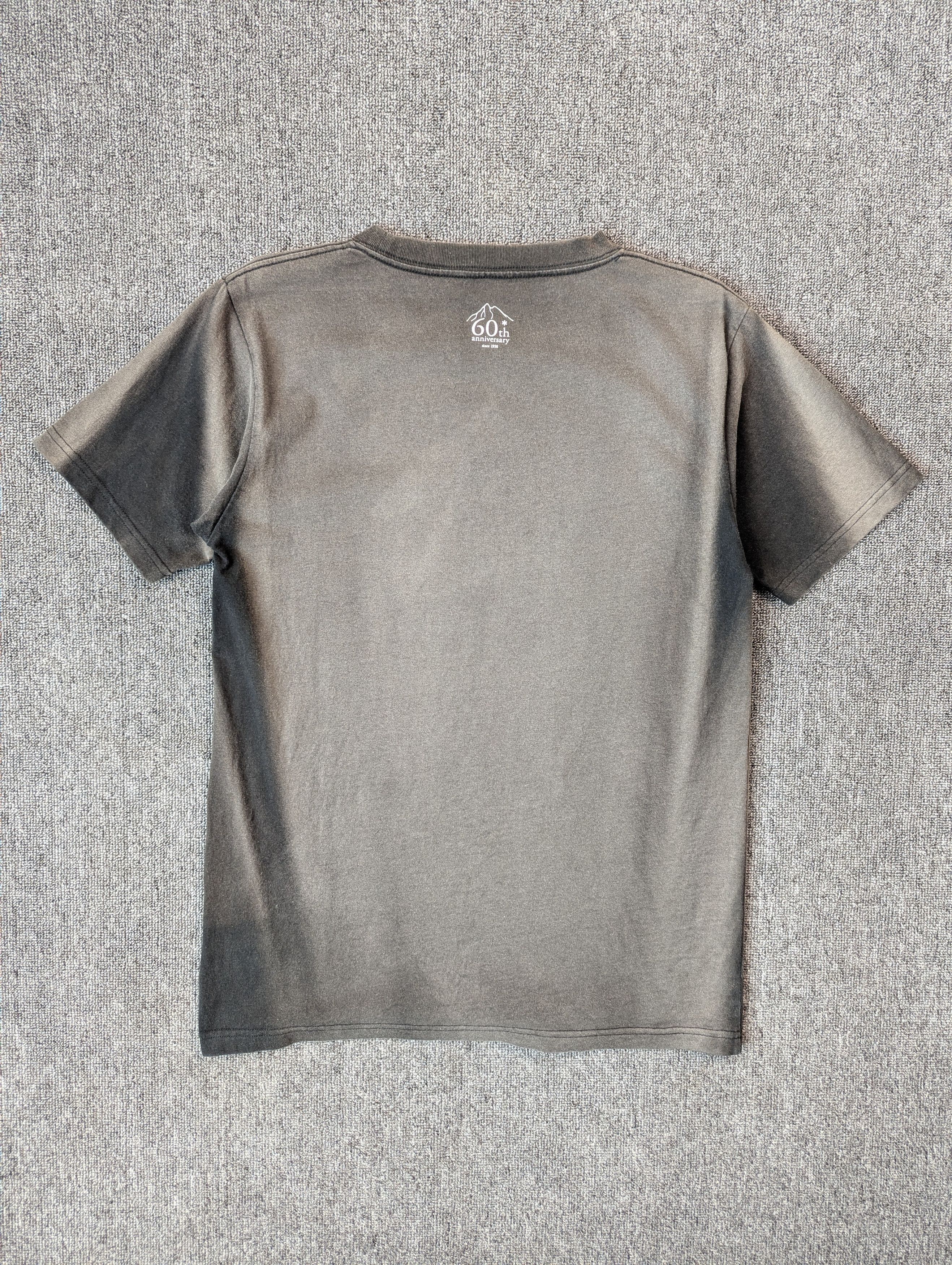 Snow Peak Snow peak 60th Anniversary SunFaded Distressed T-shirt Size US S / EU 44-46 / 1 - 7 Thumbnail