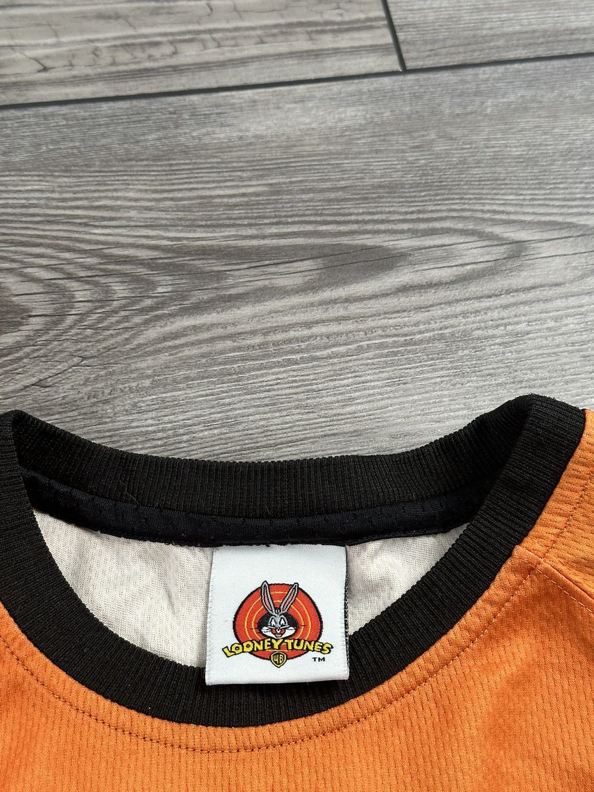 Vintage × Warner Bros Y2K Looney Tunes Taz Jersey Size US M / EU 48-50 / 2 - 9 Thumbnail