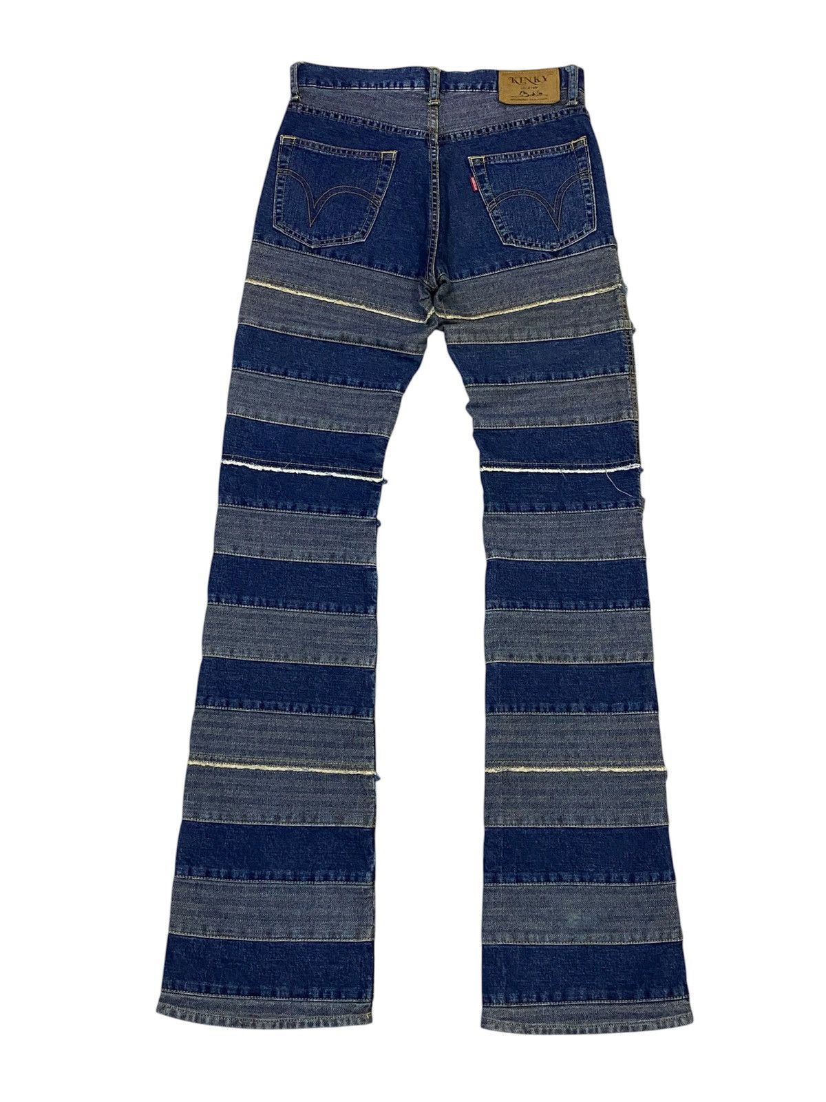 Hysteric Glamour 💃Vintage Hysteric Glamour Hagi Flare Denim Pants Size US 28 / EU 44 - 3 Thumbnail