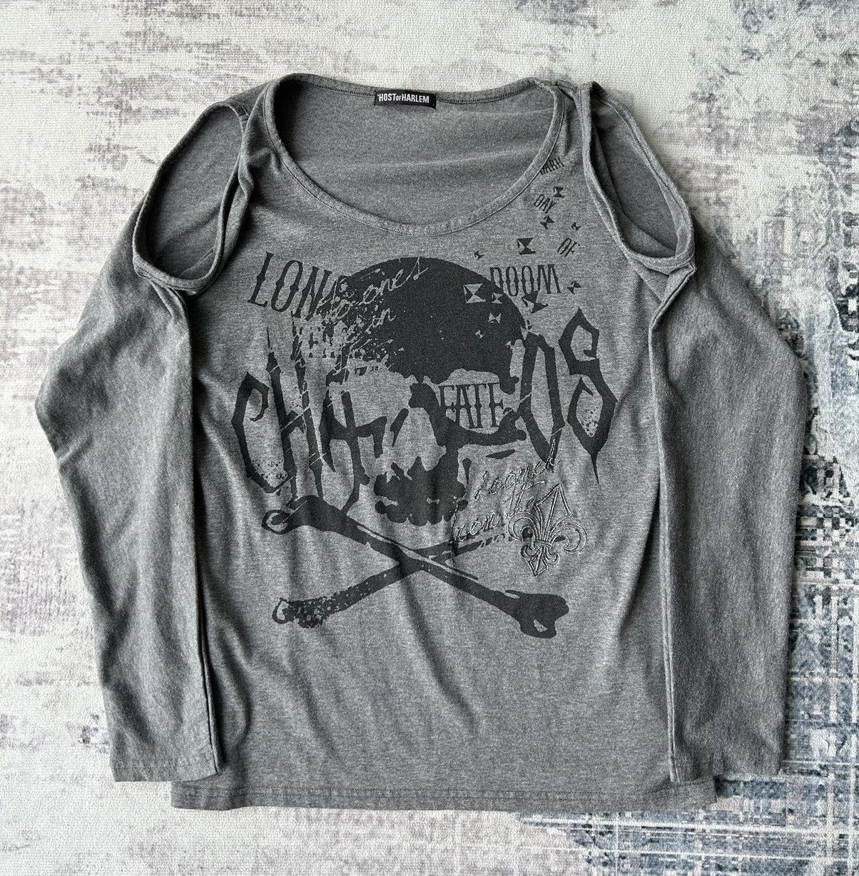 If Six Was Nine Host OF Harlem Skull Long Sleeve Size US XS / EU 42 / 0 - 4 Thumbnail