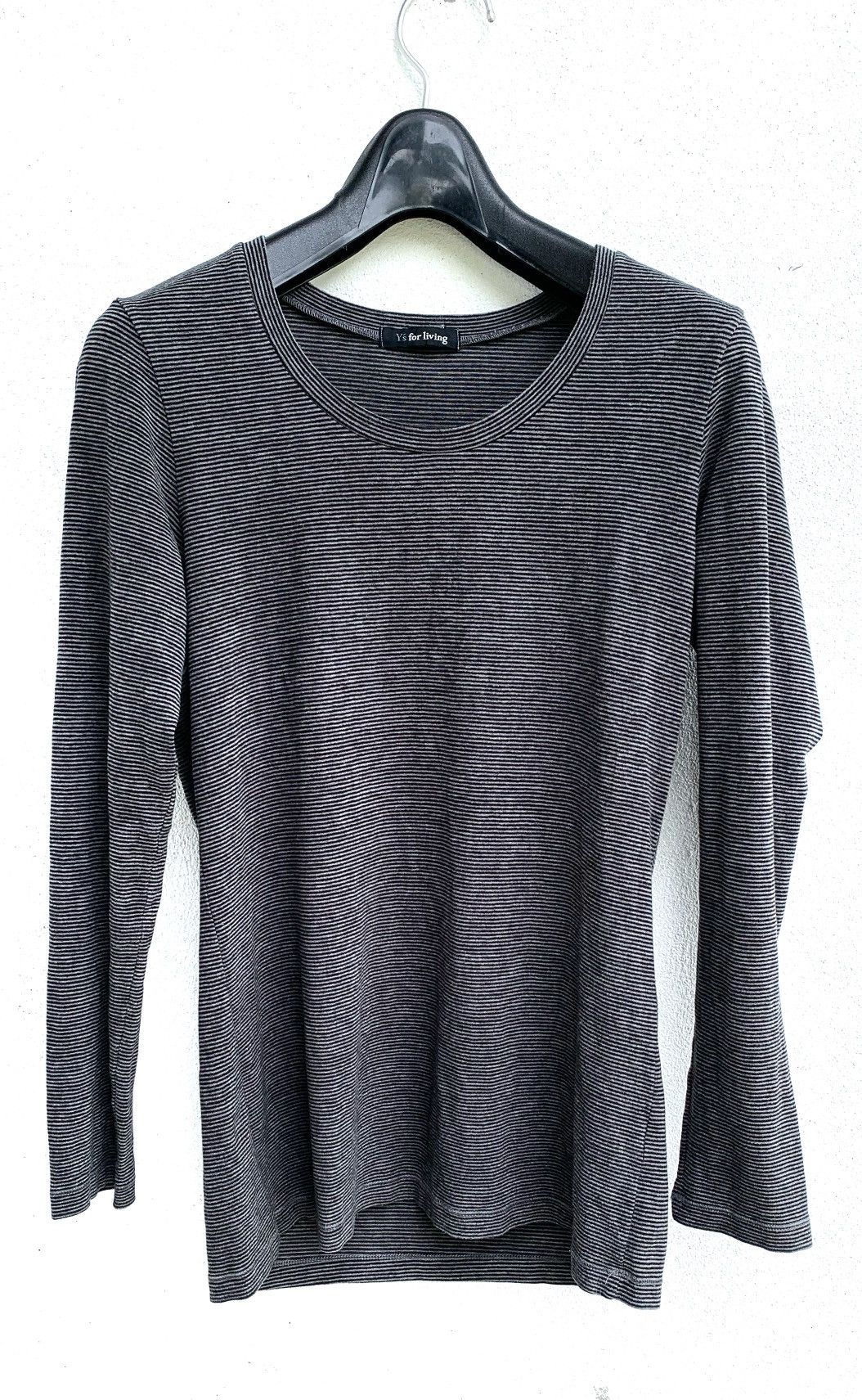 Japanese Brand × Yohji Yamamoto Y's For Living Longsleeve Stripes Shirt Size S / US 4 / IT 40 - 2 Thumbnail