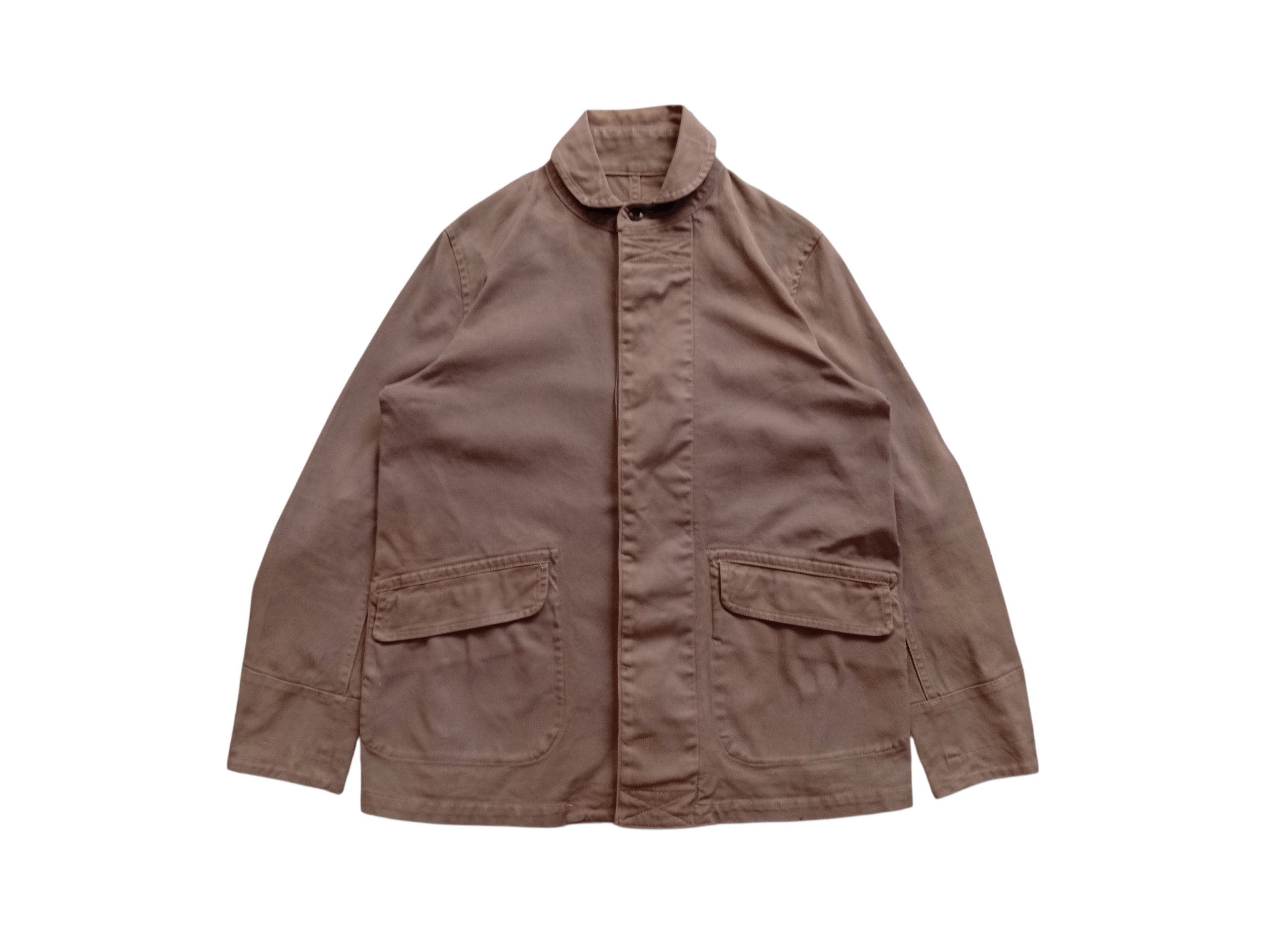 Japanese Brand Natural Laundry canvas deck jacket Size US M / EU 48-50 / 2 - 1 Thumbnail