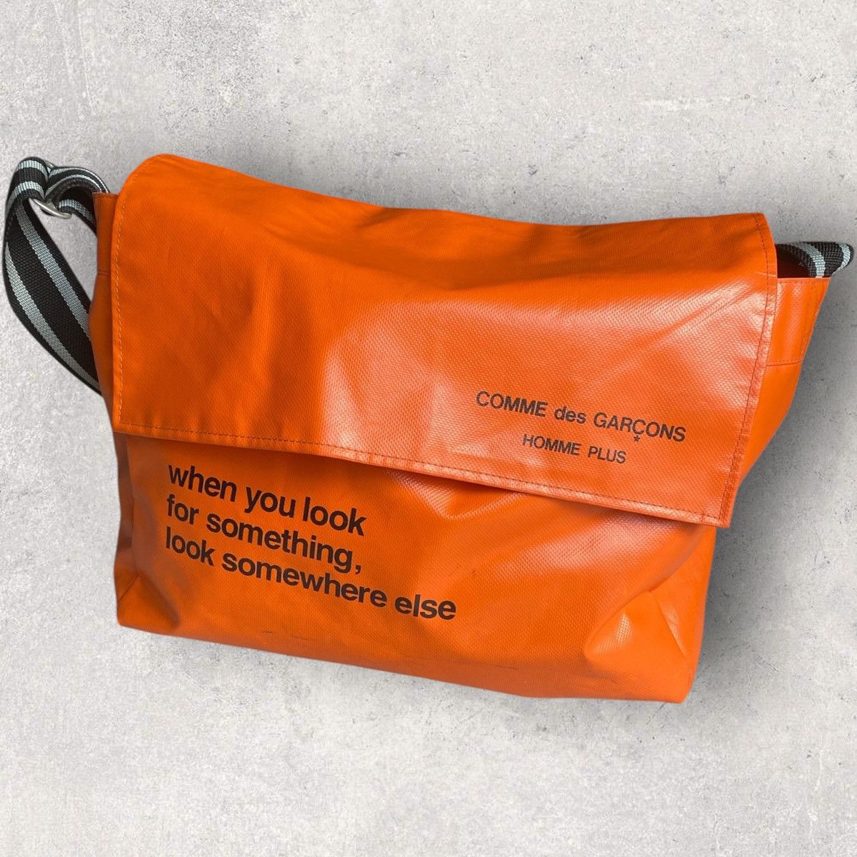 COMME des GARCONS HOMME HOMME PVCバッグ COMME des GARCONS HOMME