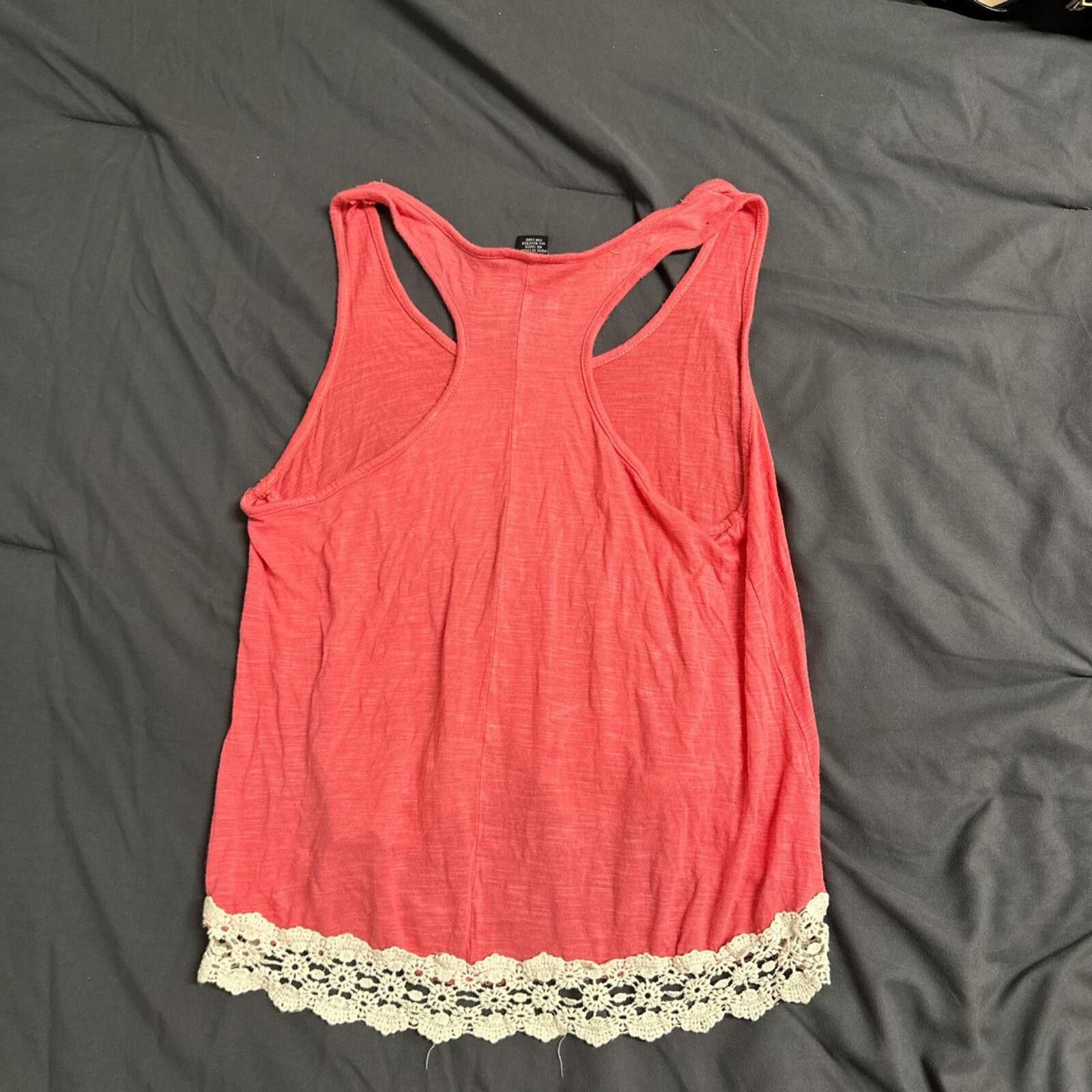 rue21 Rue 21 Women's Pink and Red Vests-tanks-cami Size S / US 4 / IT 40 - 2 Thumbnail