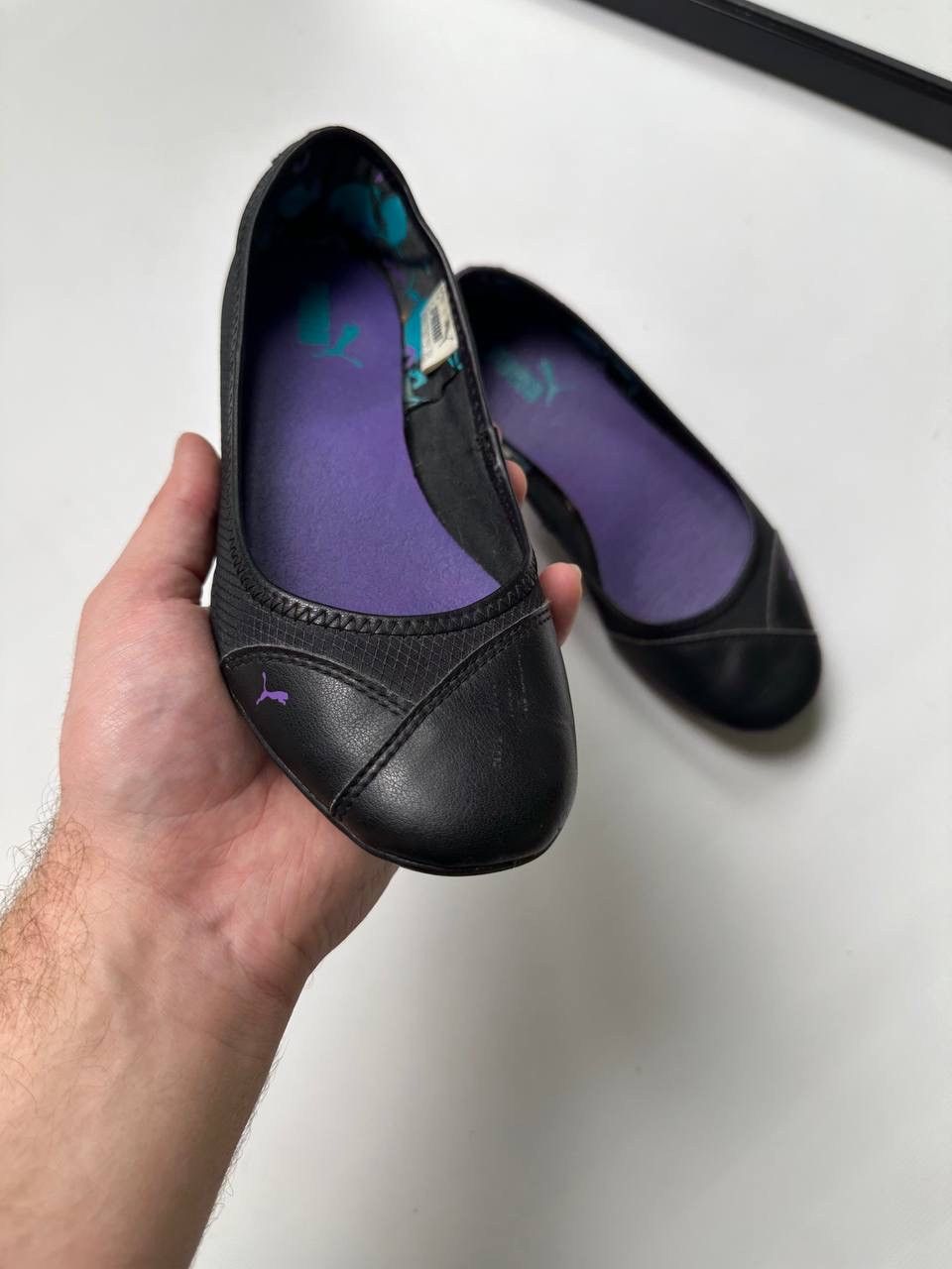 Puma 💕Cute Puma Vintage 00s Princess Ballet Flats Size US 6 / IT 36 - 4 Thumbnail