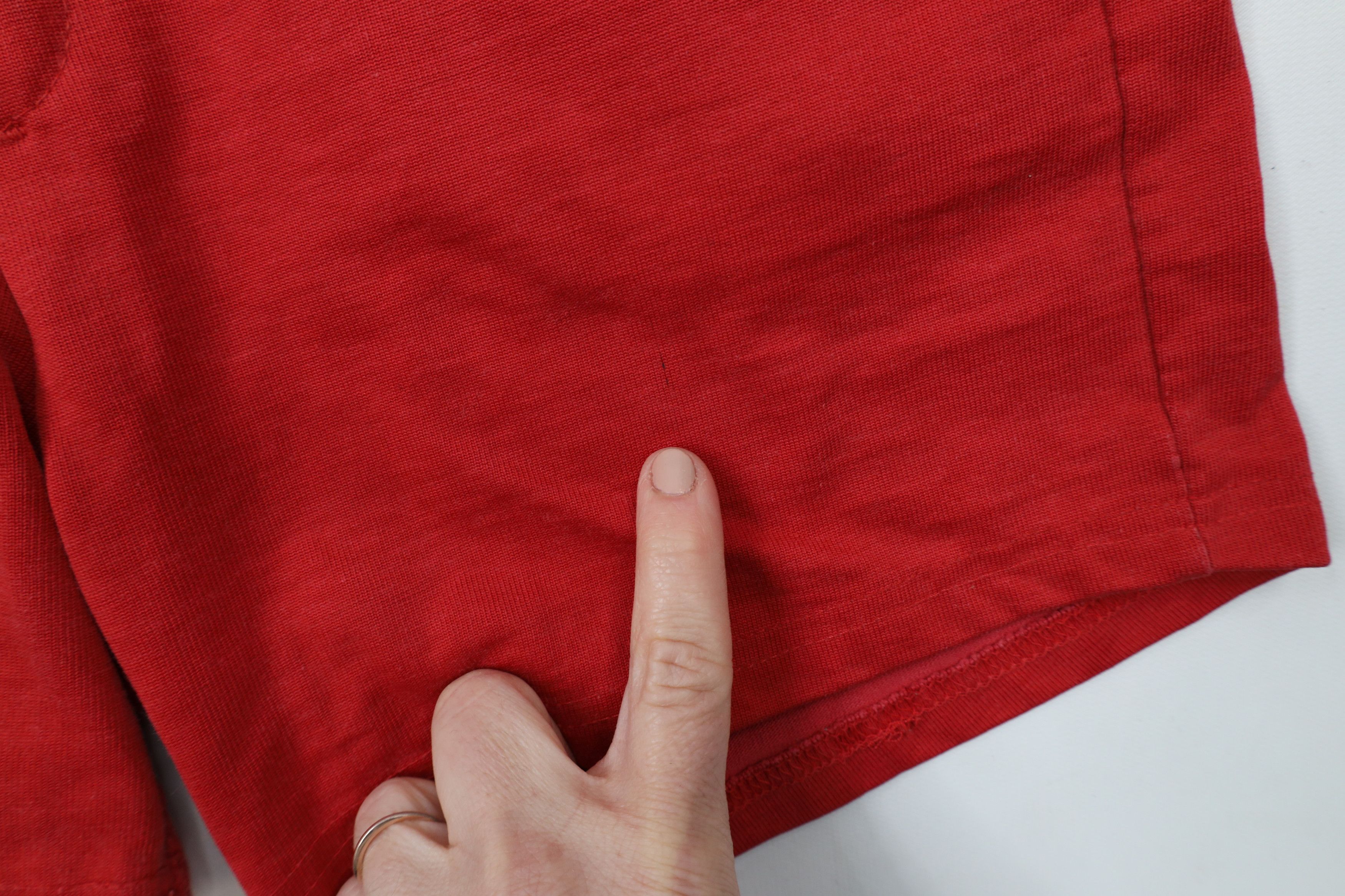 Vintage Vintage 70s Streetwear Knee Coach Coaches Shorts Red USA Size US 30 / EU 46 - 6 Thumbnail