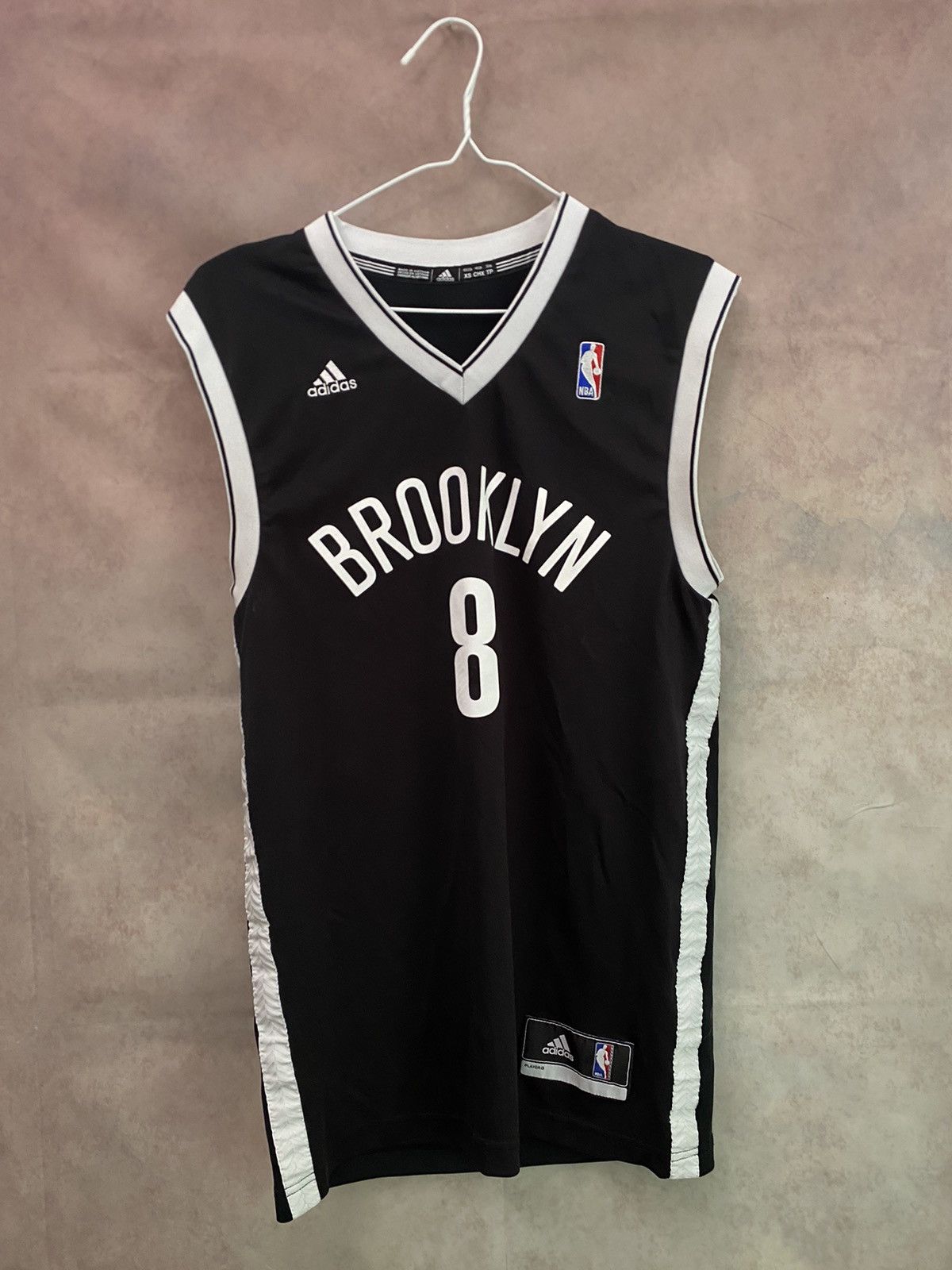 Adidas × NBA NBA Adidas Brooklyn Nets Basketball Deron Williams #8 Jersey Size US XS / EU 42 / 0 - 1 Thumbnail