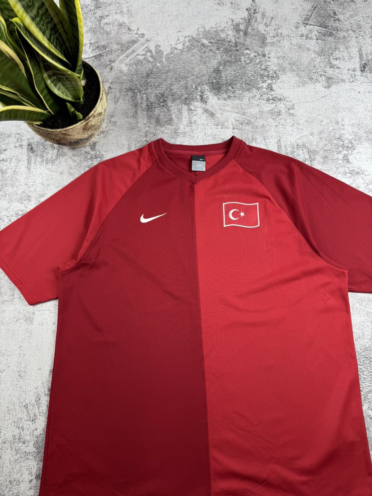 Other Turkey 2006 Nike National Vintage Home Soccer Football T Shirt Jersey Tee Top Size US XXL / EU 58 / 5 - 4 Thumbnail