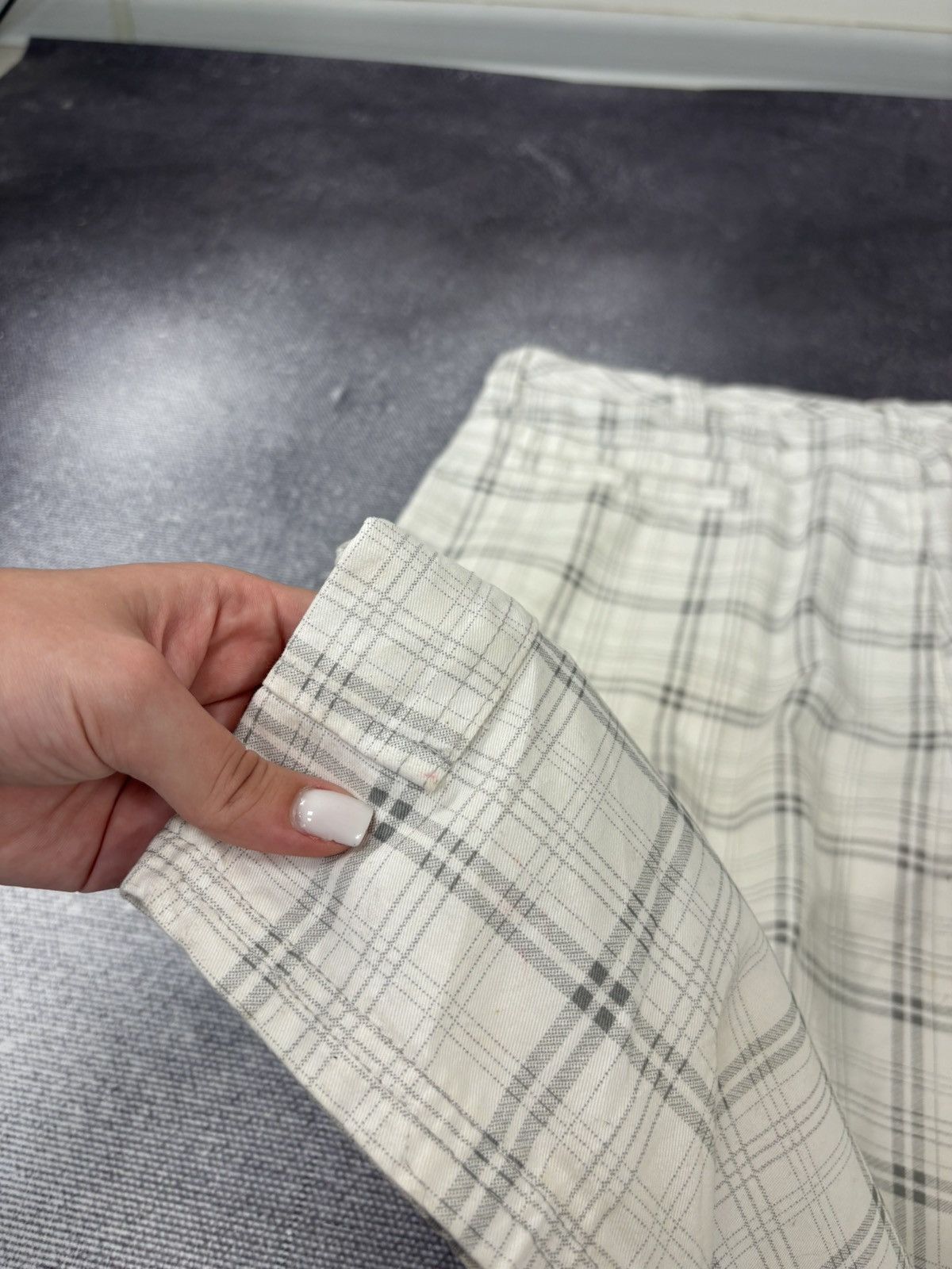 Wrangler Vintage Wrangler USA Military Style Check Baggy Cargo Shorts Size US 38 / EU 54 - 10 Thumbnail