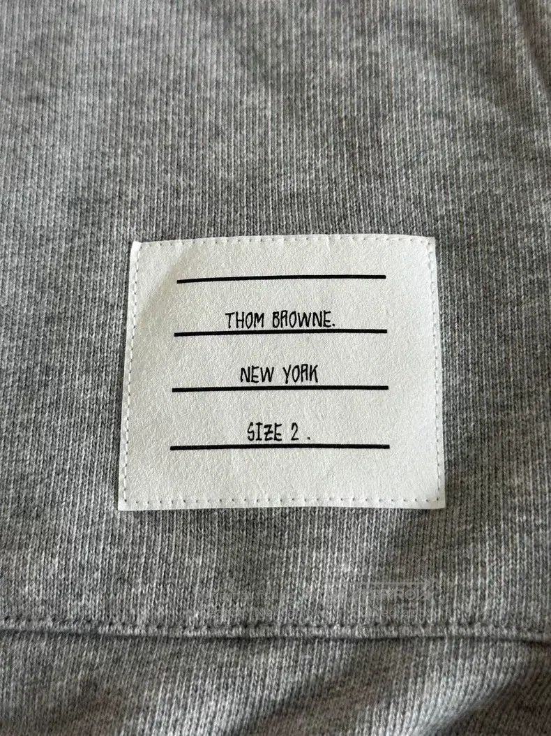 Thom Browne Thom Browne Hoodie Grey Size US M / EU 48-50 / 2 - 5 Thumbnail