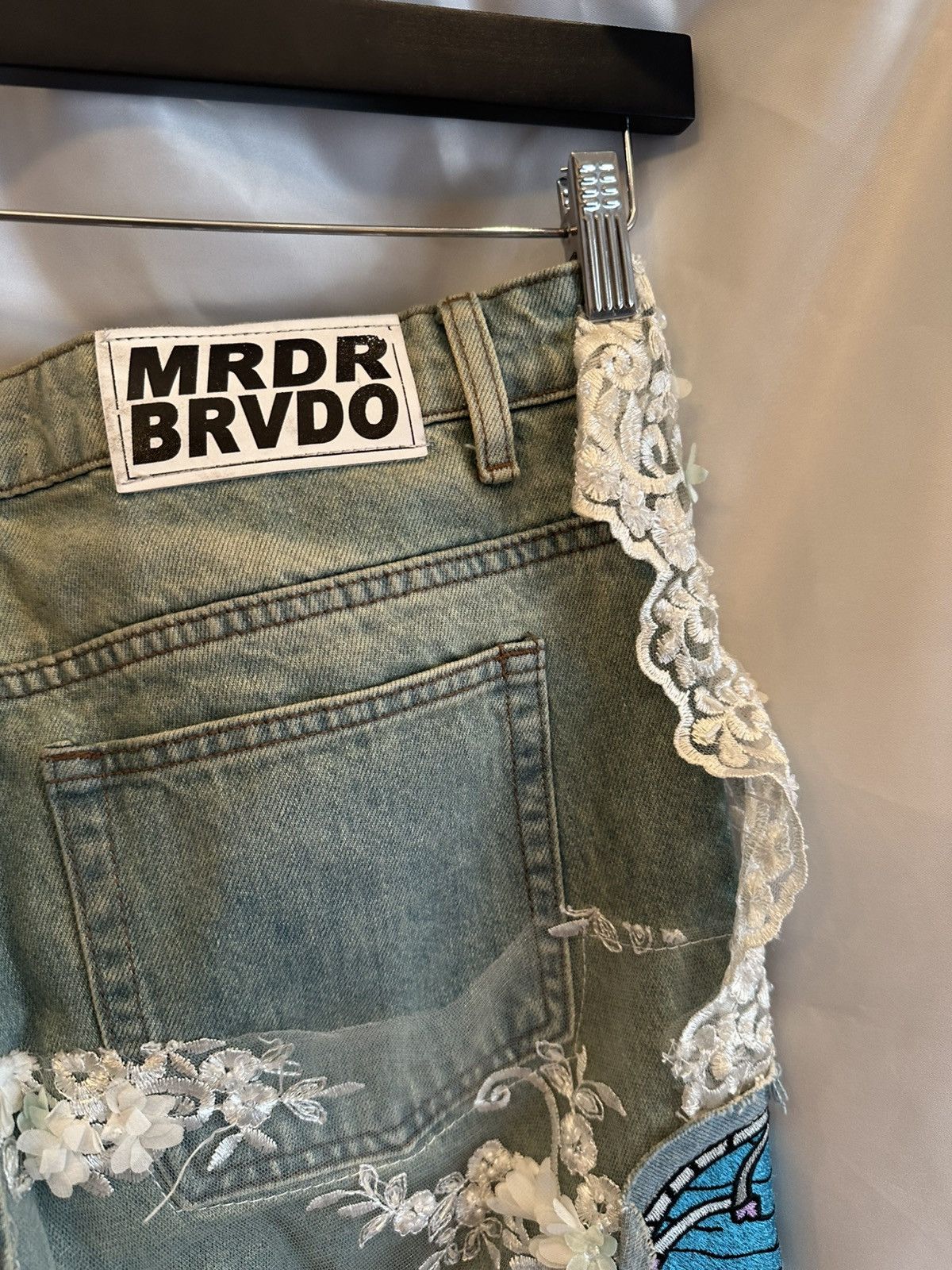 Who Decides War Who Decides War Floral Rare Denim Size US 32 / EU 48 - 12 Thumbnail