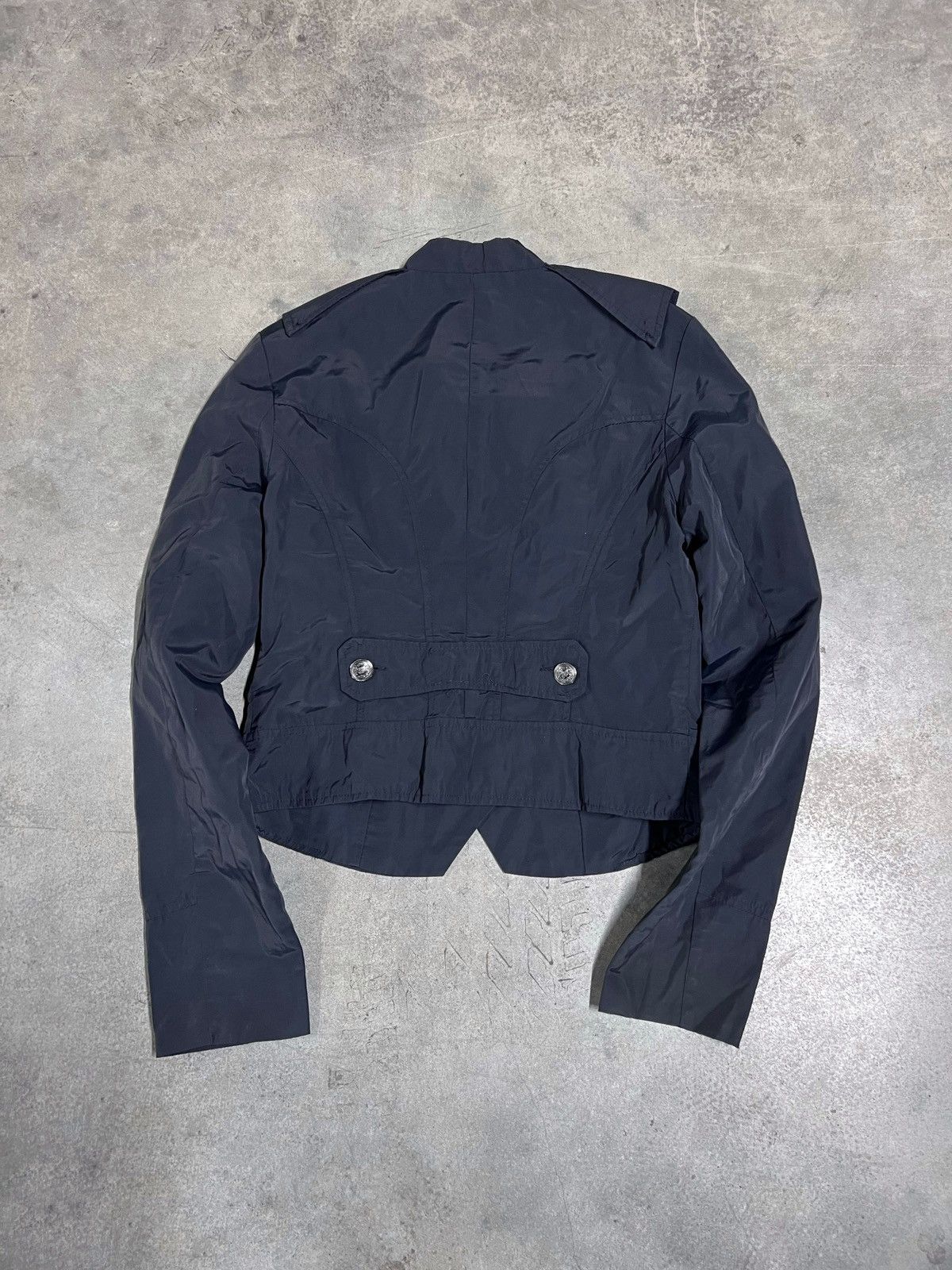 Hedi Slimane Napoleon Asymmetrical Indie Sleaze Avant Garde Jacket Size L / US 10 / IT 46 - 5 Thumbnail