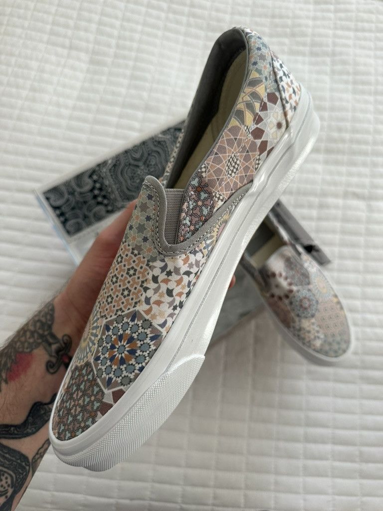 Kith × Vans NEW* KITH VANS OG CLASSIC SLIP ON 10TH MULTI TILE Size US 11.5 / EU 44-45 - 12 Thumbnail