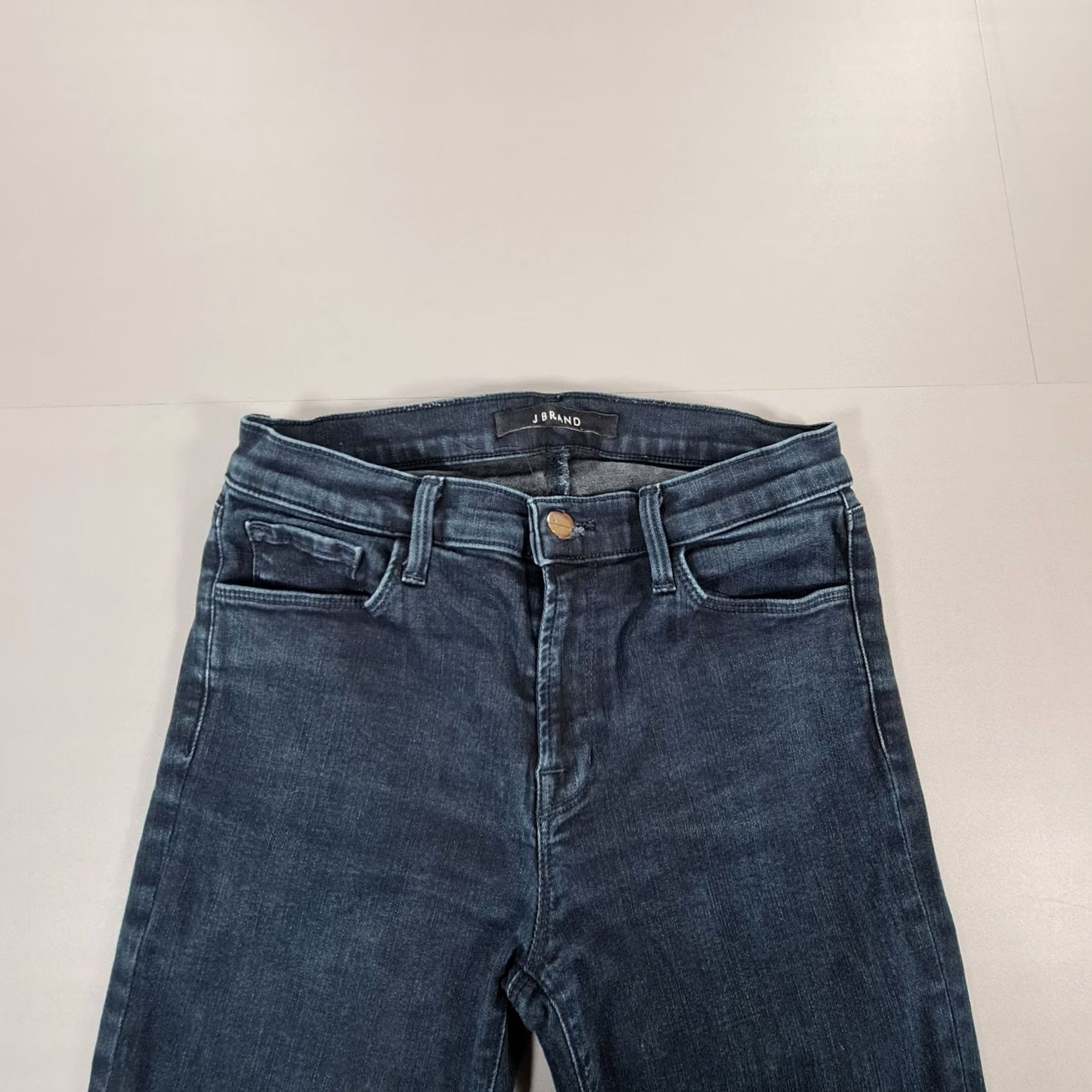 J Brand J Brand Jeans Bootcut Womens Denim Blue W27 L25 Selena Bootcut Stretch Denim Regular Rise Mid 9.5" Zip Fly Pockets 5-Pocket Size 42" / US 20 - 2 Thumbnail