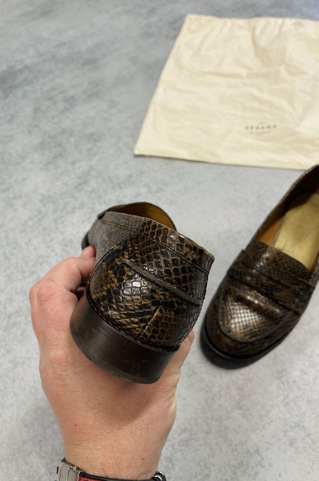 Sezane SEZANE Brown Leather Loafers Classic Flats Size 37 Size US 7 / IT 37 - 14 Thumbnail
