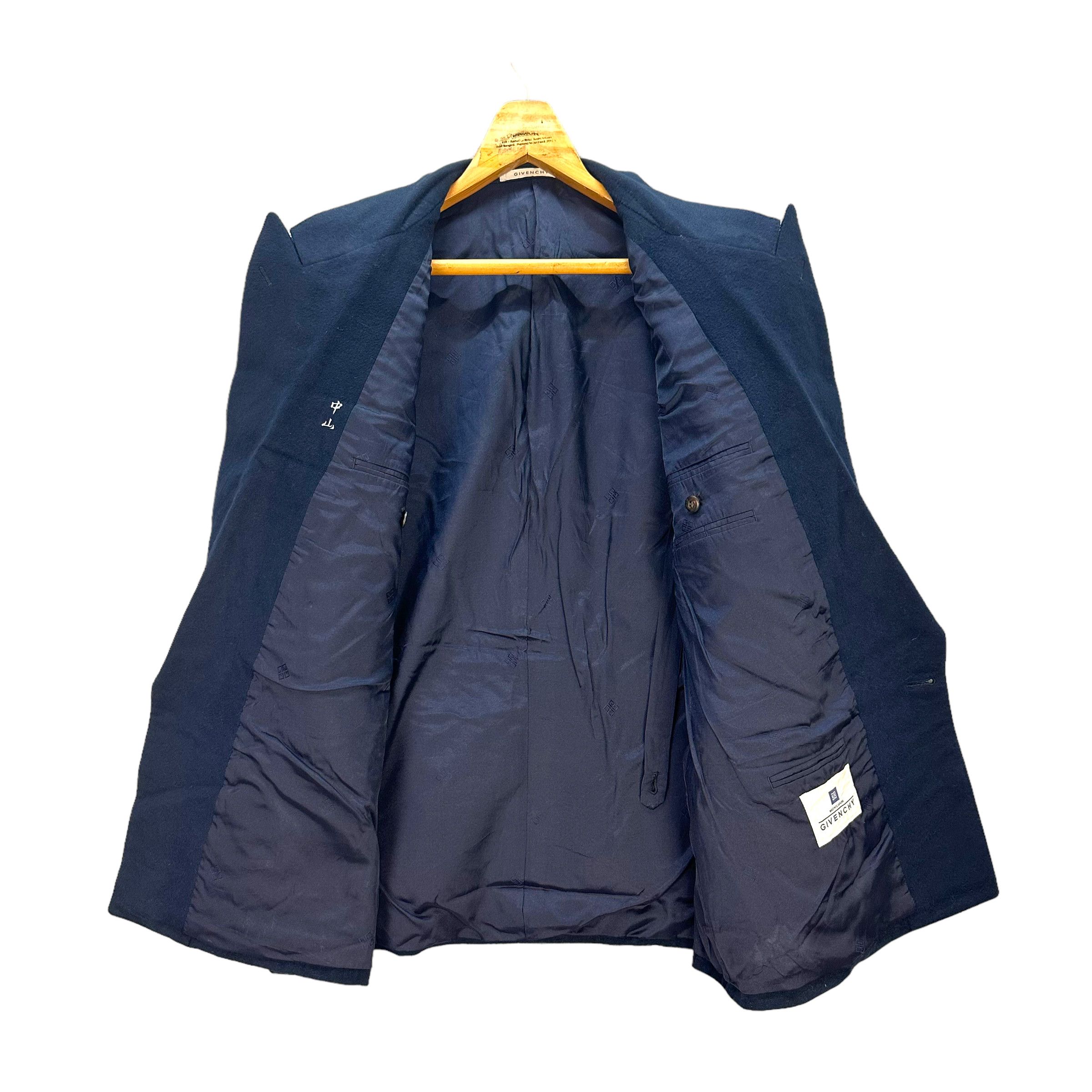 Givenchy GIVENCHY Double Breasted Wool Suit Jacket / Blazer #8532-013 Size 46R - 7 Thumbnail