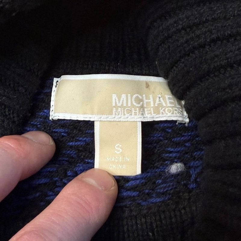 Michael Kors Michael Kors Poncho Knit Sweater Relaxed Fit Turtleneck Size S / US 4 / IT 40 - 6 Thumbnail