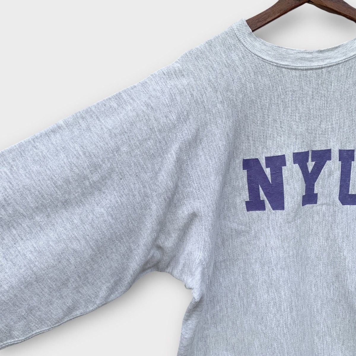 Champion VINTAGE 90s CHAMPION REVERSE WEAVE NYU NEW YORK UNIVERSITY Size US M / EU 48-50 / 2 - 5 Thumbnail